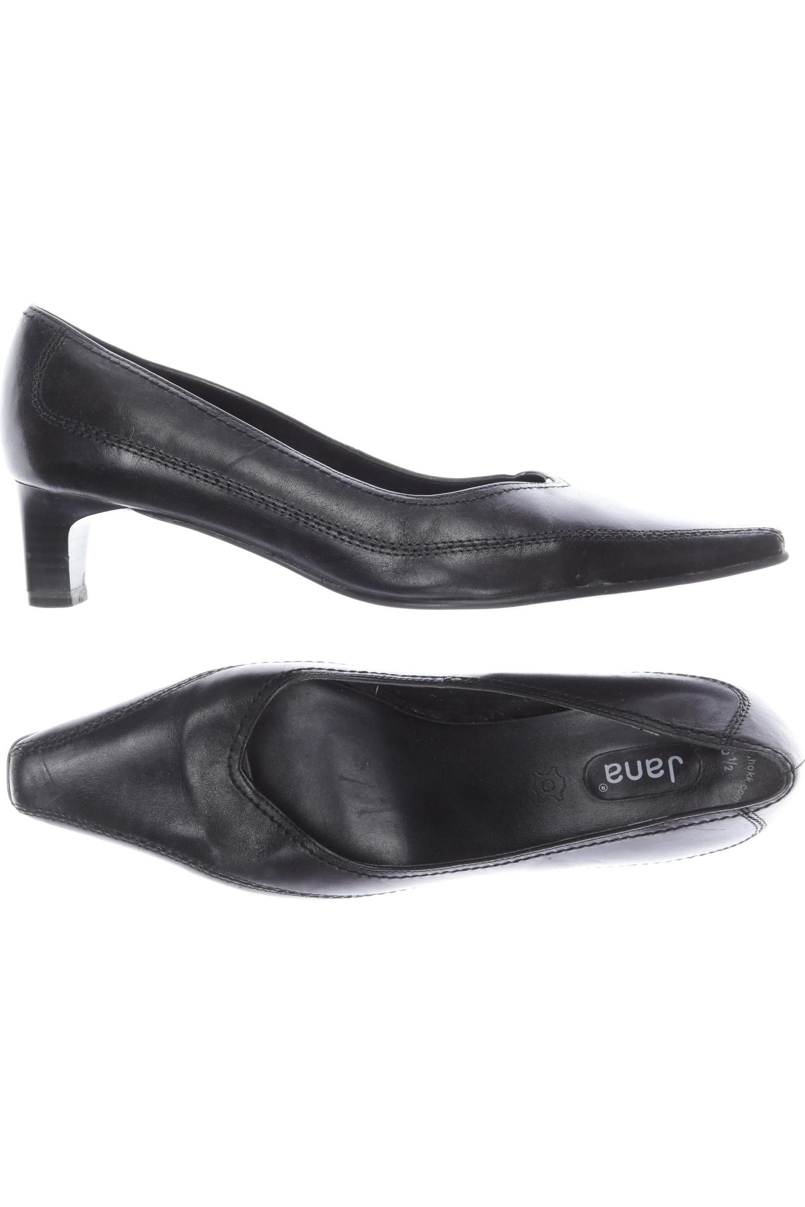 

Jana Damen Pumps, schwarz, Gr. 6.5