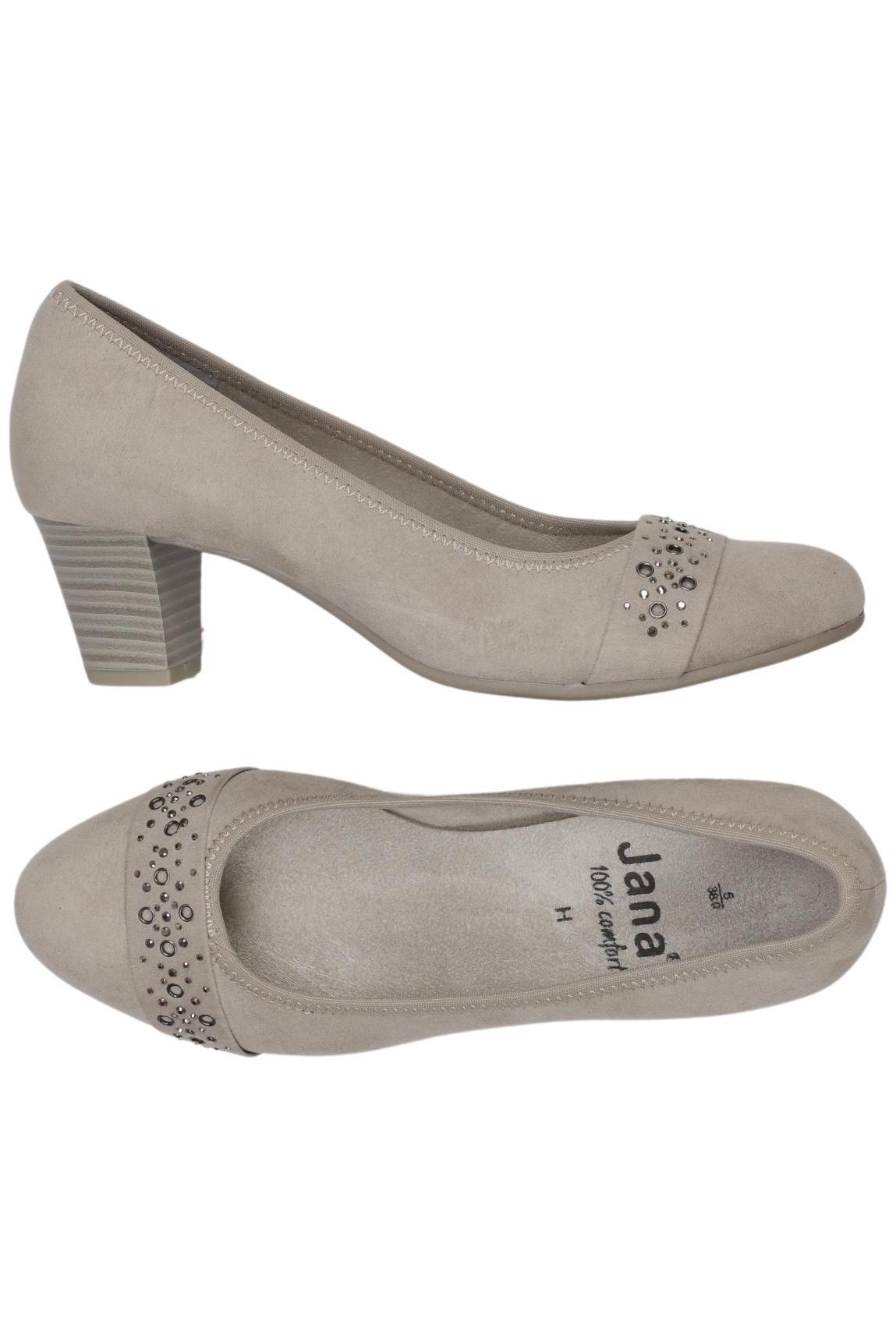 

Jana Damen Pumps, beige, Gr. 38