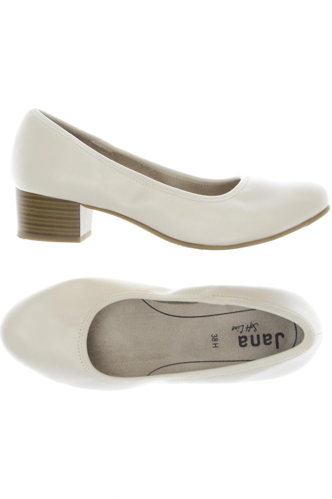 

Jana Damen Pumps, cremeweiß, Gr. 38