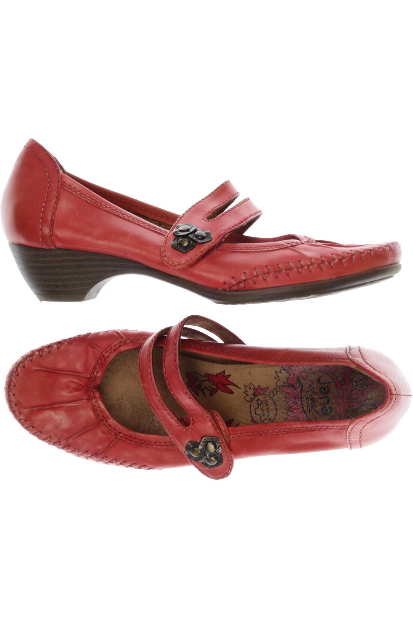 

Jana Damen Pumps, rot, Gr. 38.5