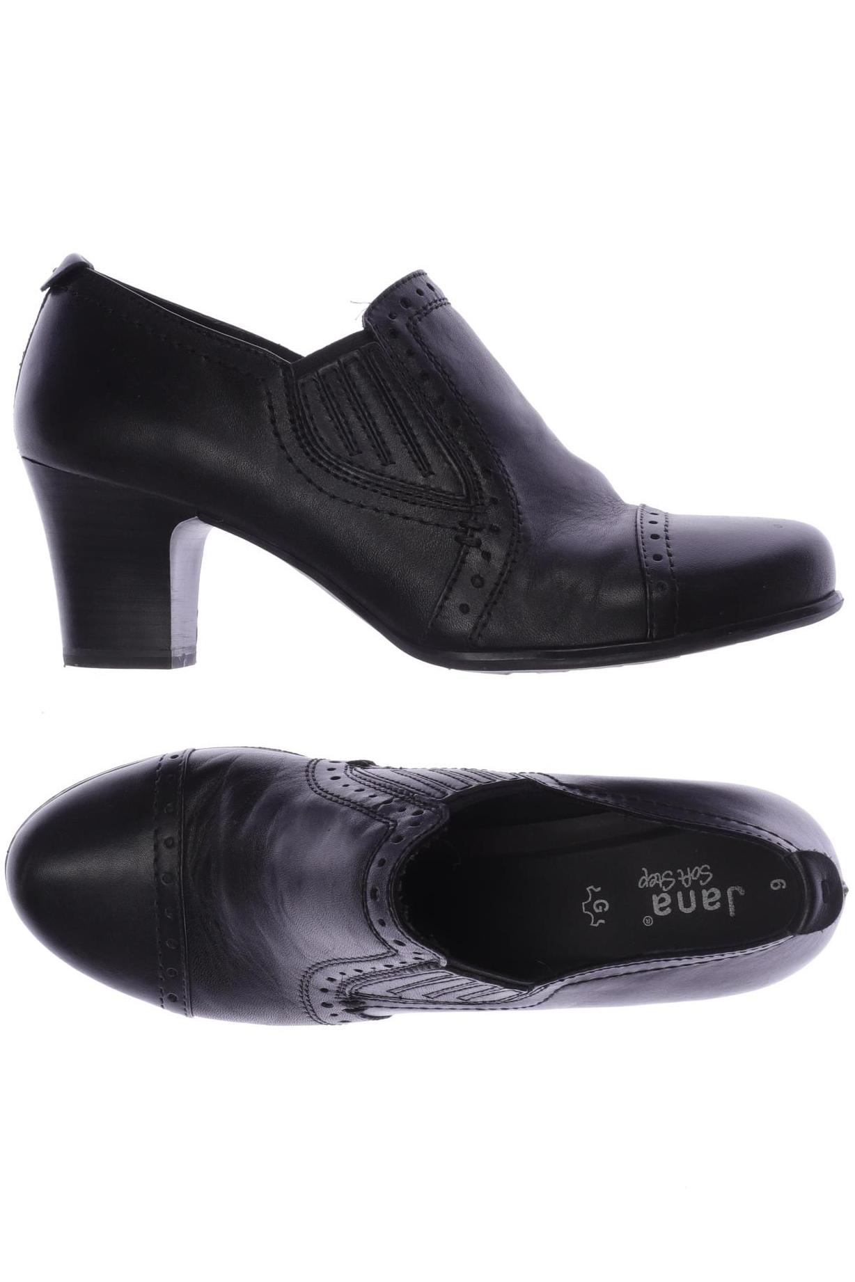 

Jana Damen Pumps, schwarz, Gr. 39.5