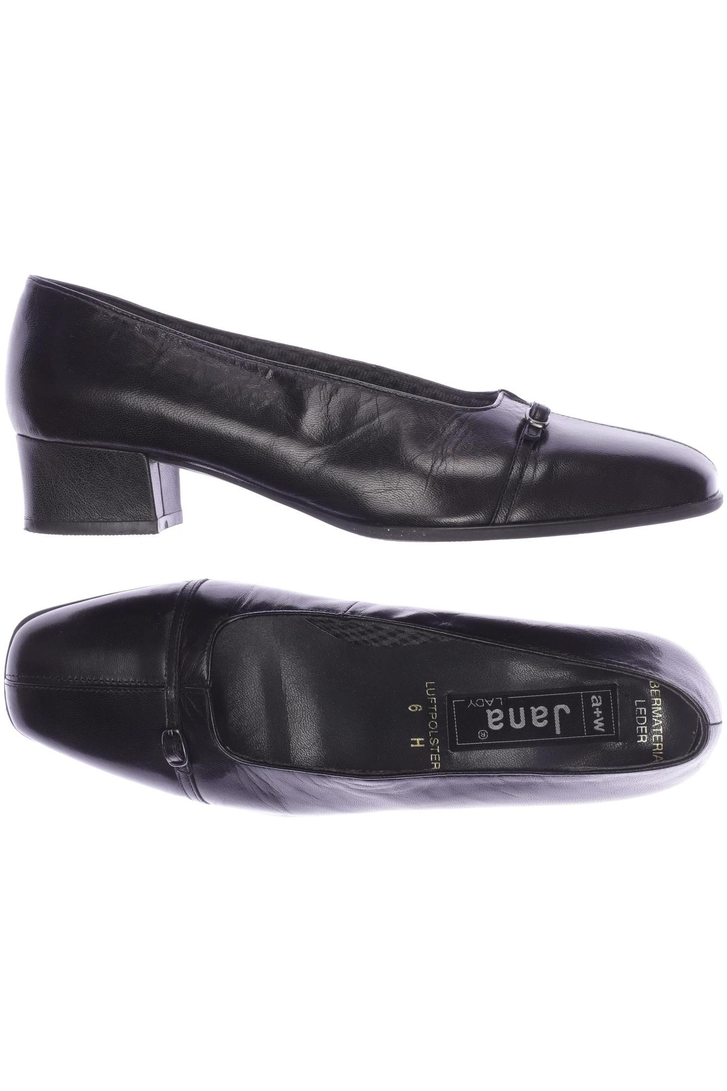 

Jana Damen Pumps, schwarz, Gr. 6