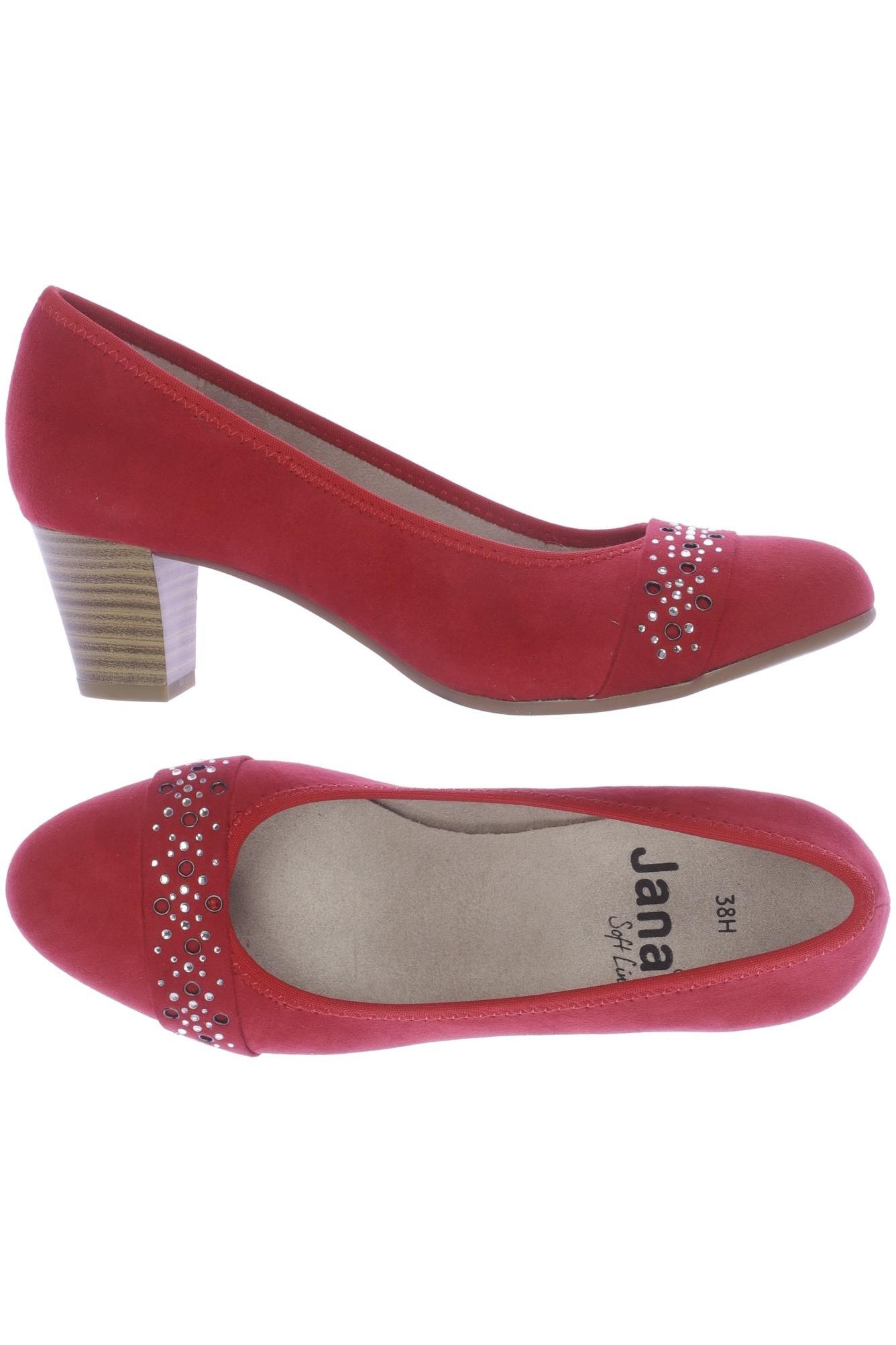 

Jana Damen Pumps, rot, Gr. 38