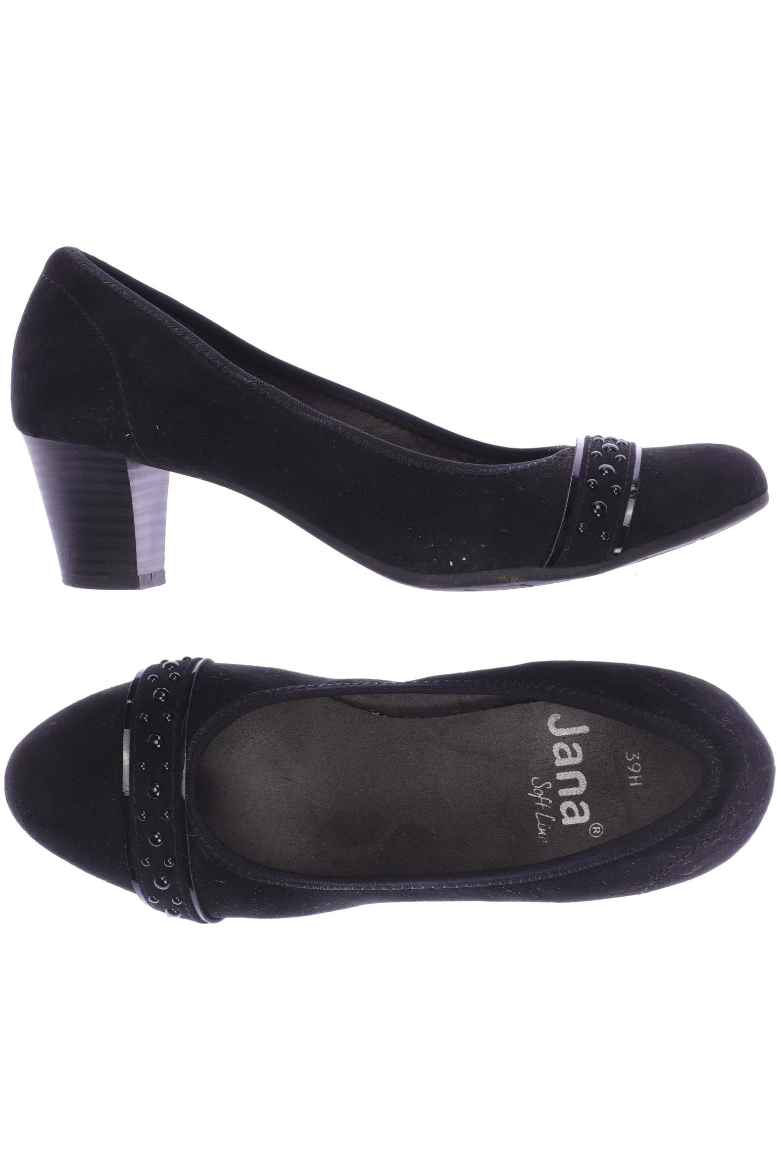 

Jana Damen Pumps, schwarz, Gr. 39