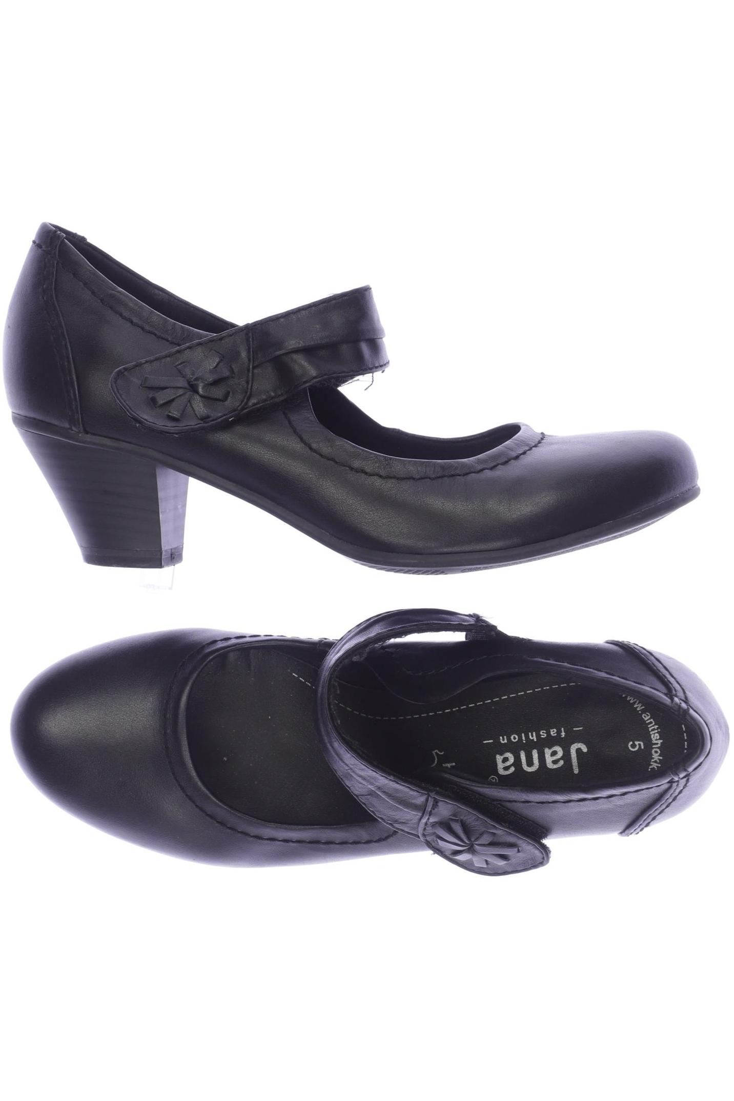 

Jana Damen Pumps, schwarz, Gr. 5