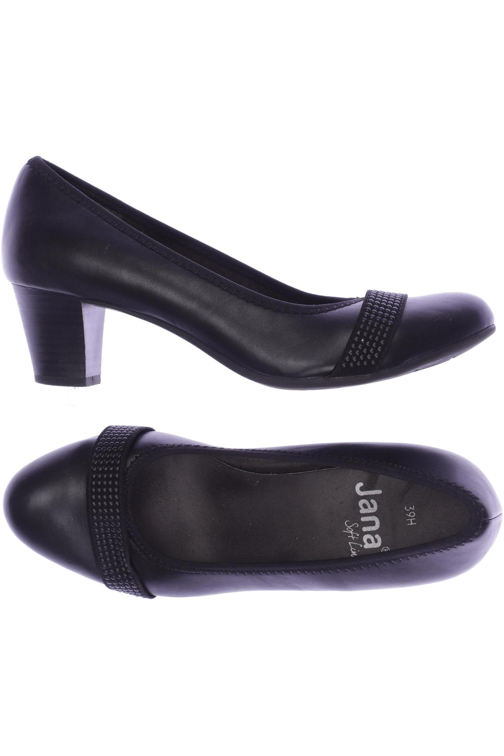

Jana Damen Pumps, schwarz, Gr. 39