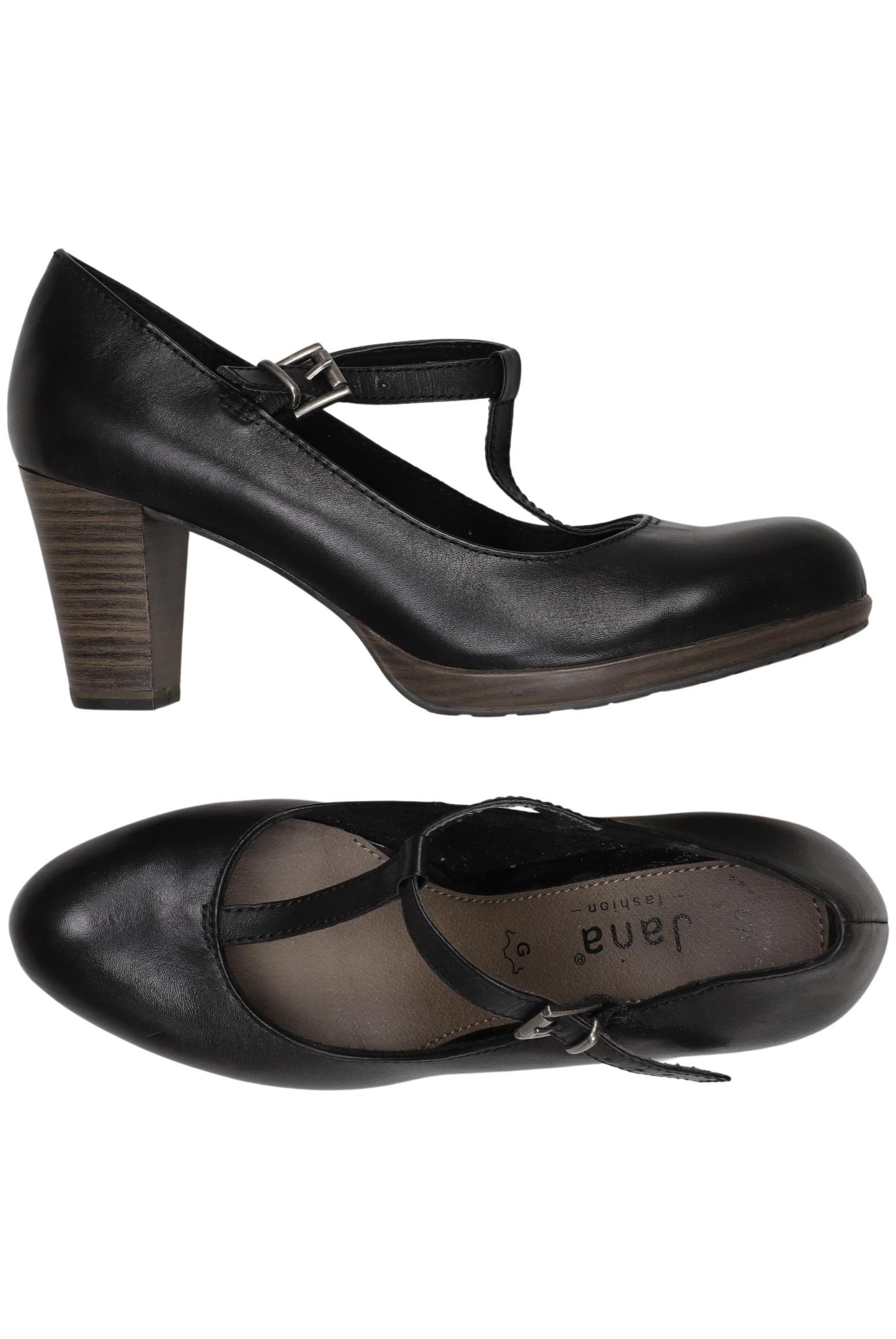 

Jana Damen Pumps, schwarz, Gr. 5.5