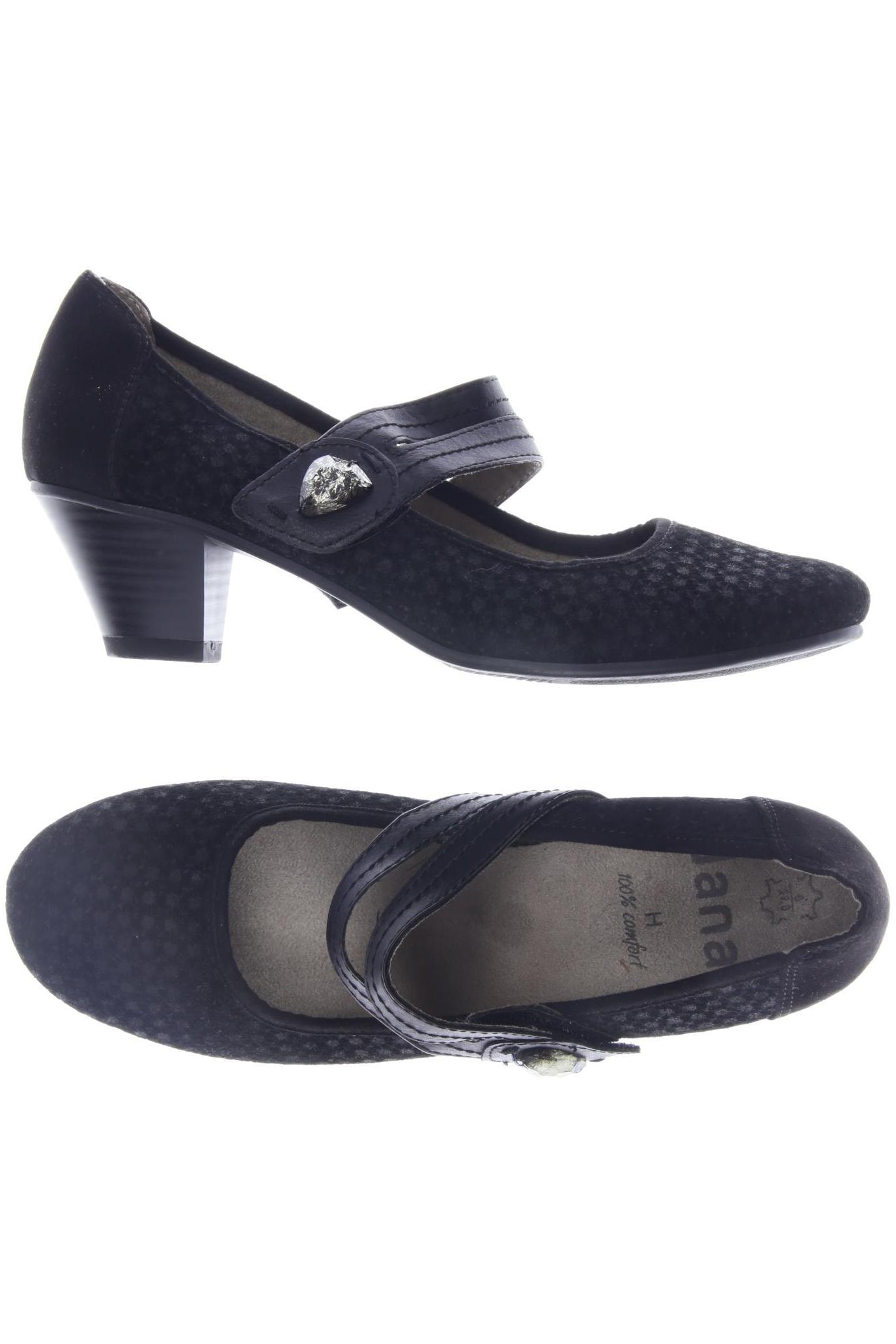 

Jana Damen Pumps, schwarz, Gr. 6