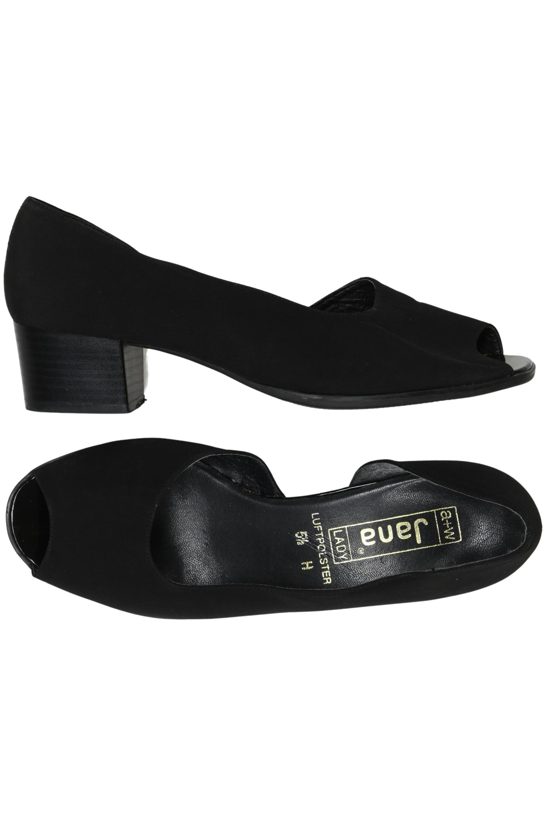 

Jana Damen Pumps, schwarz, Gr. 5.5