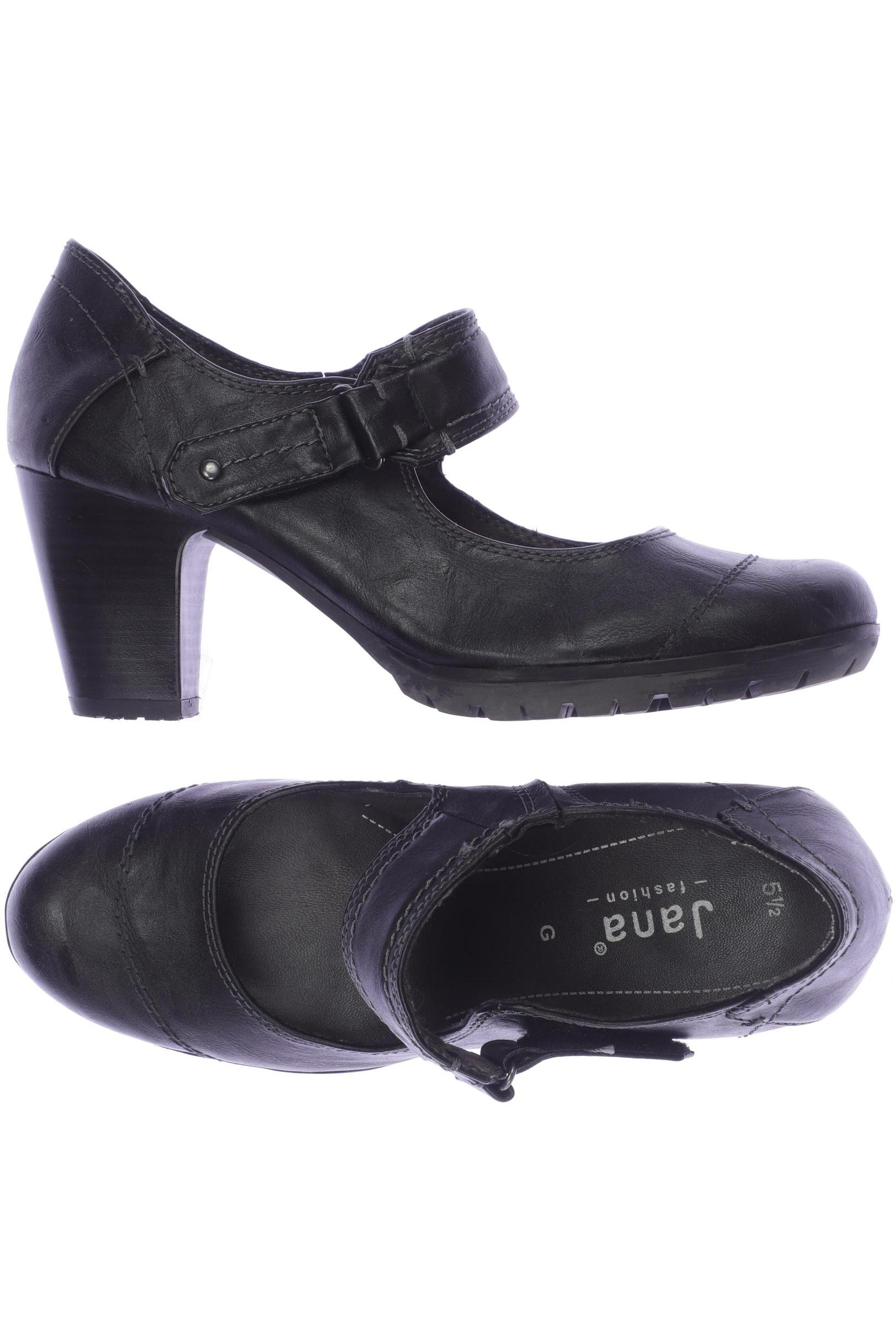 

Jana Damen Pumps, schwarz, Gr. 5.5