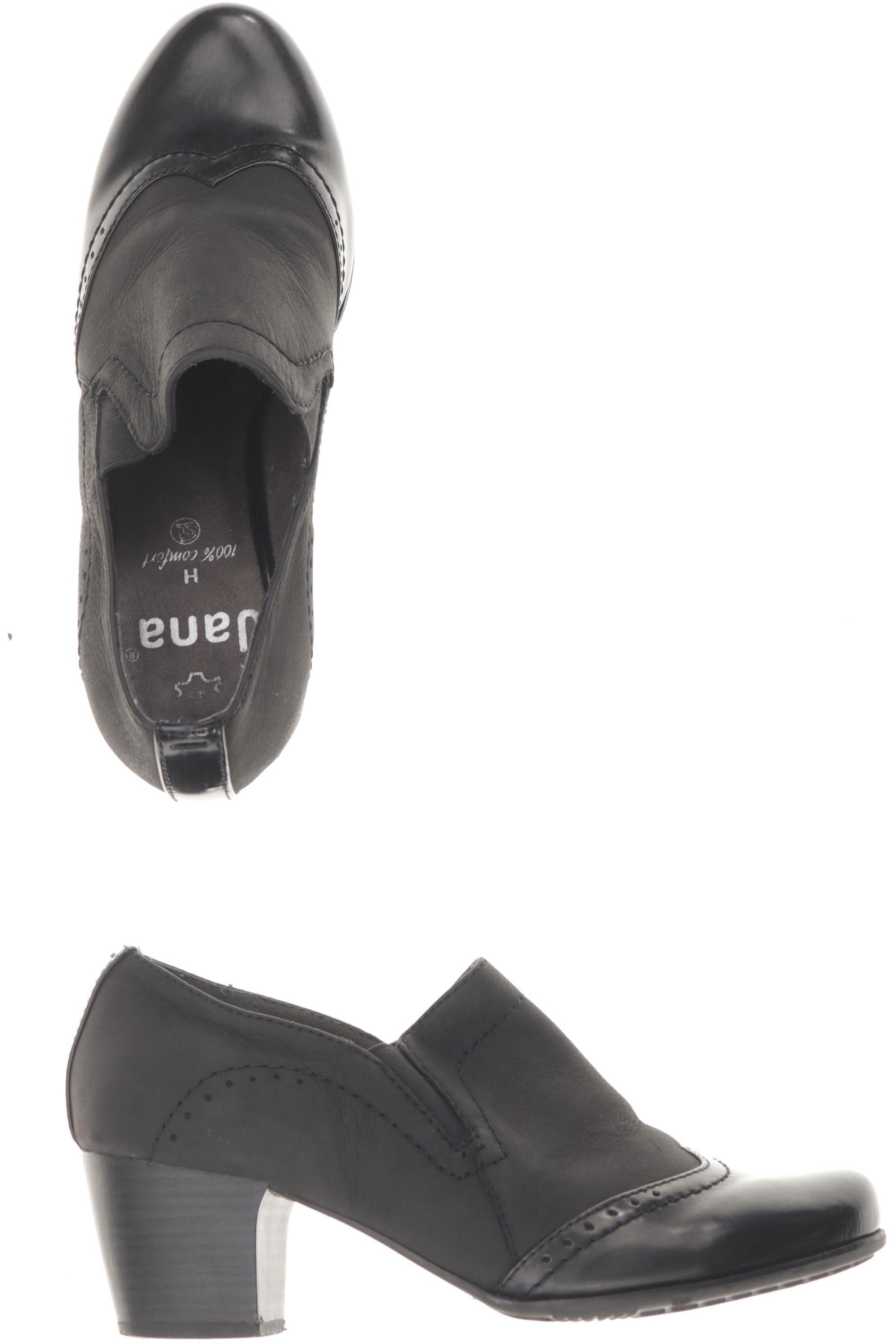 

Jana Damen Pumps, schwarz, Gr. 38.5