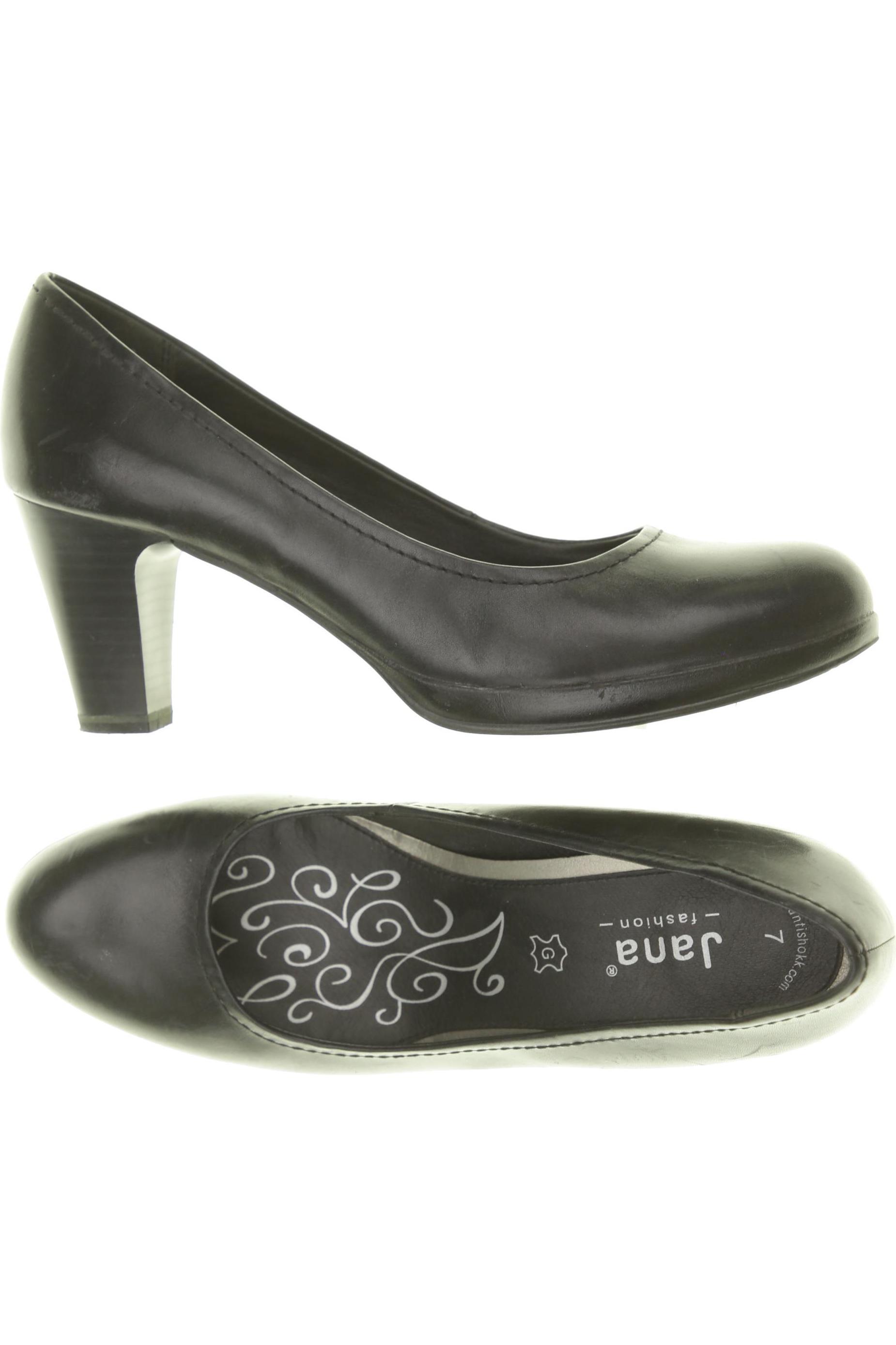 

Jana Damen Pumps, schwarz, Gr. 7