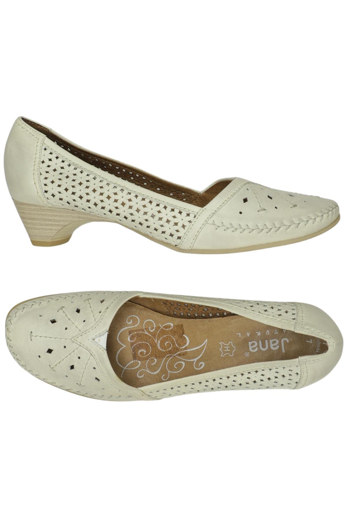 

Jana Damen Pumps, cremeweiß, Gr. 7