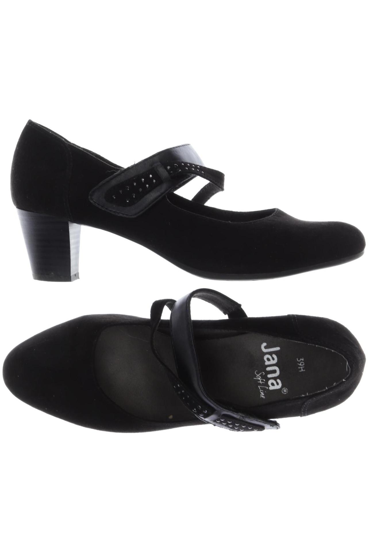 

Jana Damen Pumps, schwarz, Gr. 39