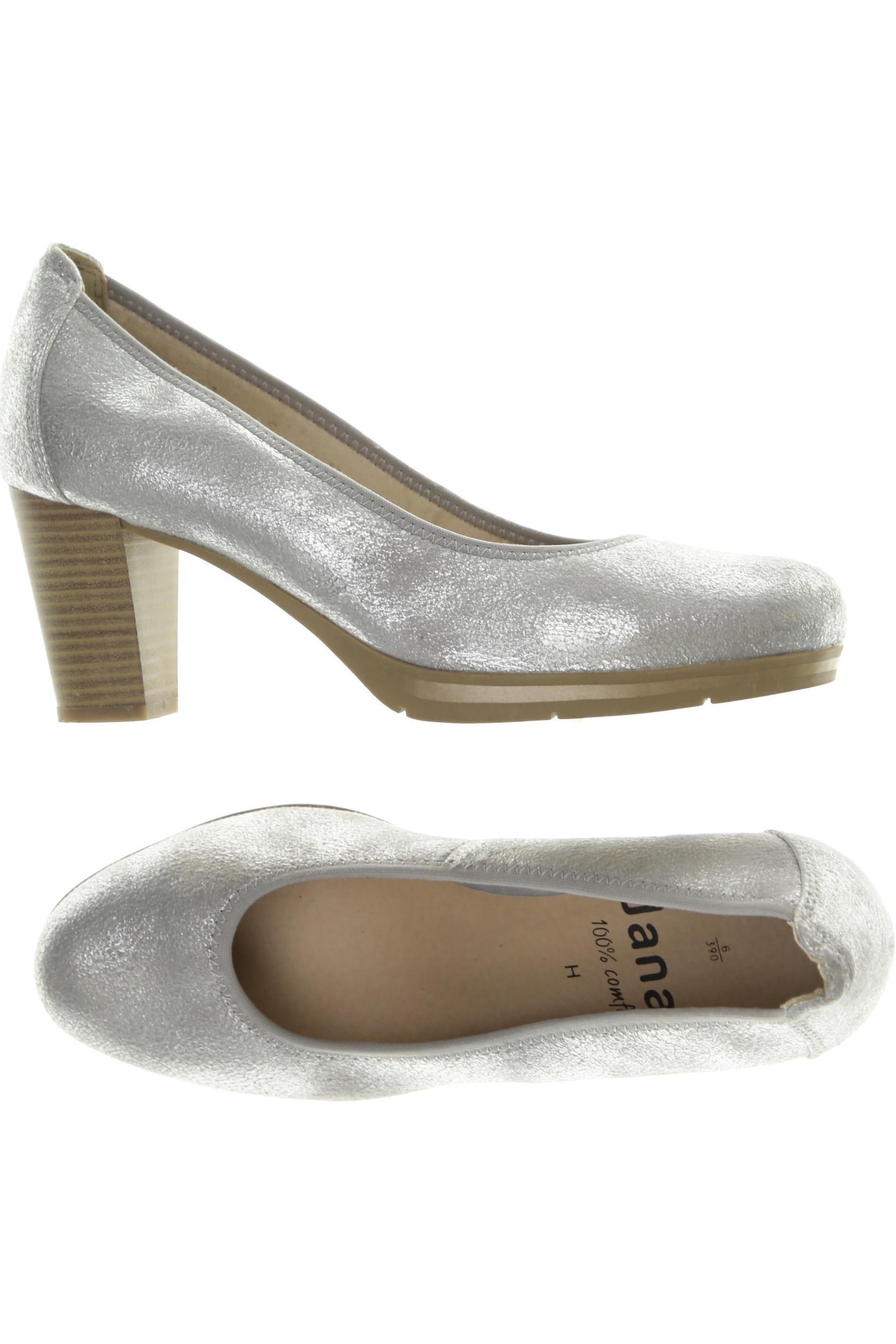 

Jana Damen Pumps, silber, Gr. 39