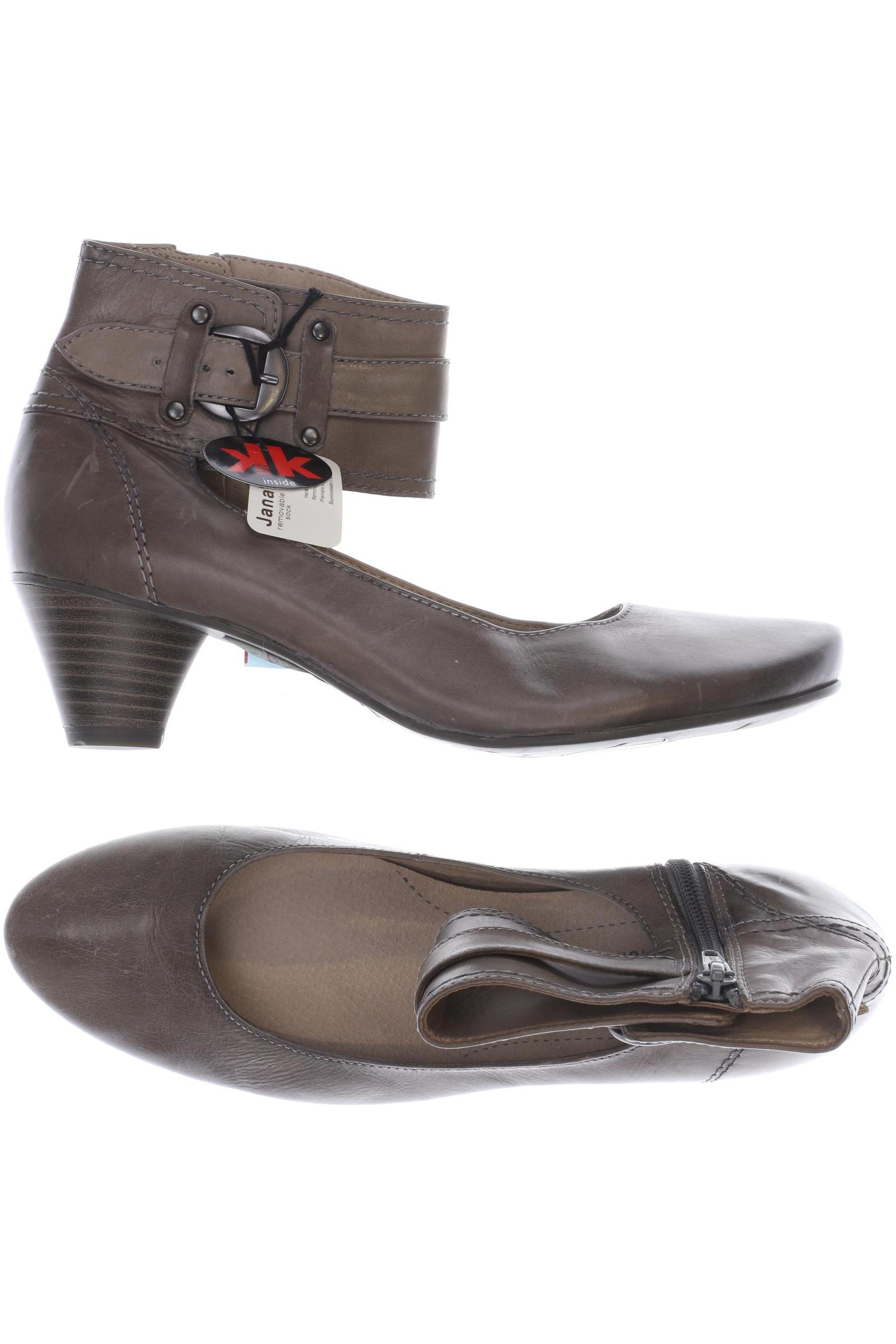 

Jana Damen Pumps, beige, Gr. 6.5