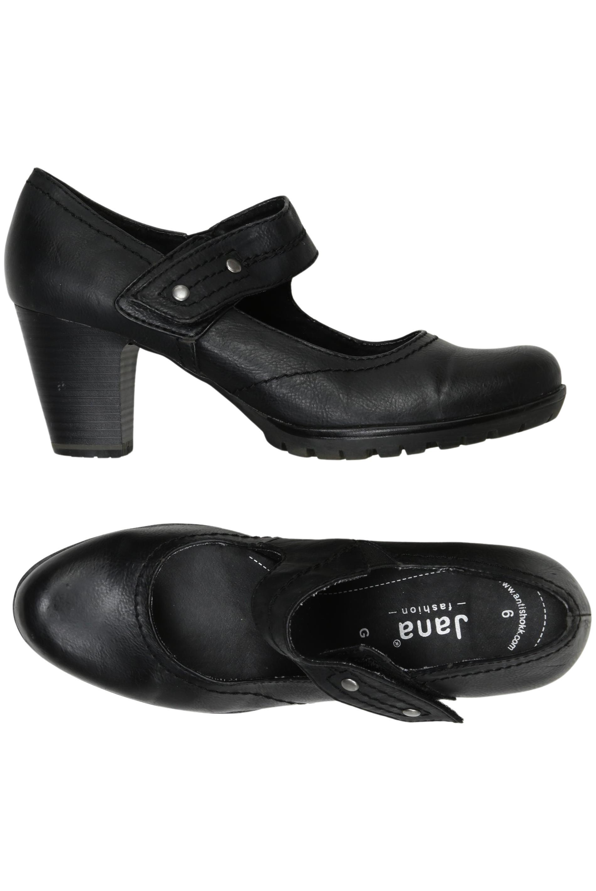 

Jana Damen Pumps, schwarz, Gr. 6