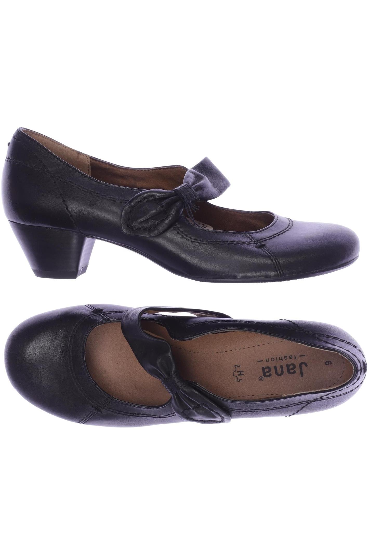 

Jana Damen Pumps, schwarz, Gr. 39.5