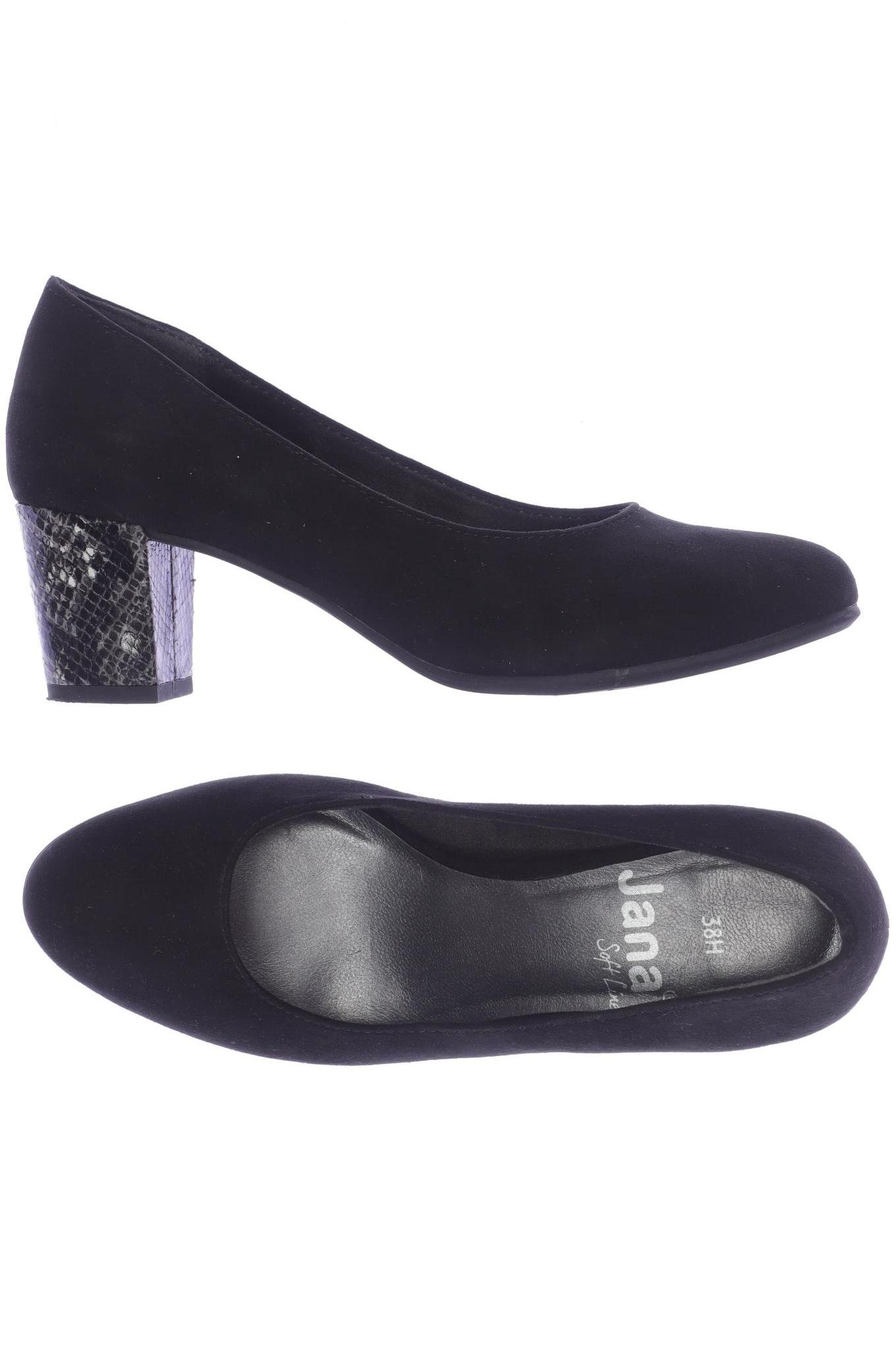 

Jana Damen Pumps, schwarz, Gr. 38