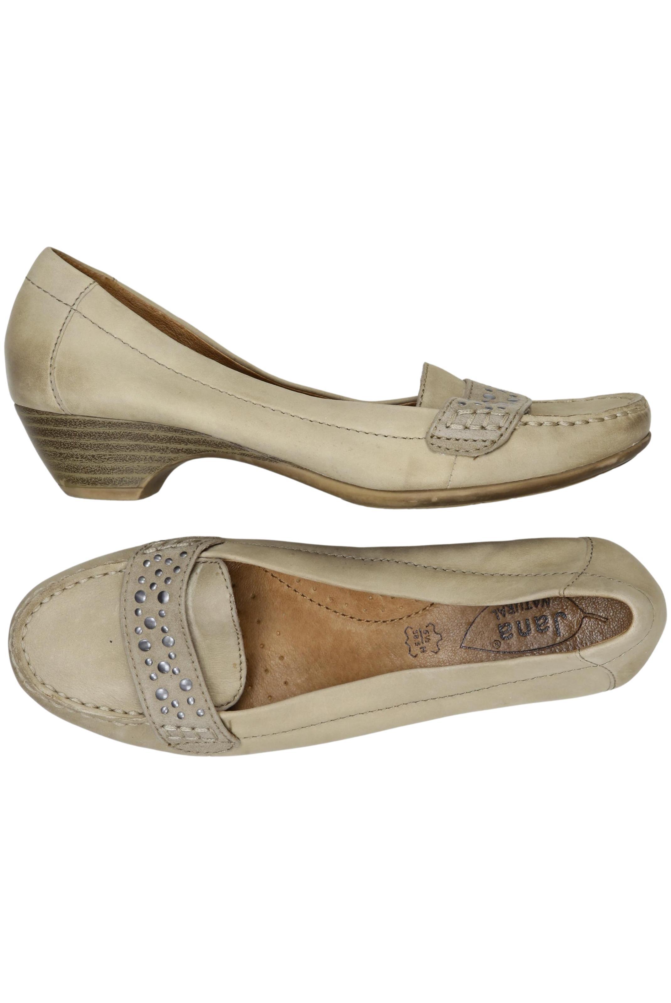 

Jana Damen Pumps, beige, Gr. 38.5