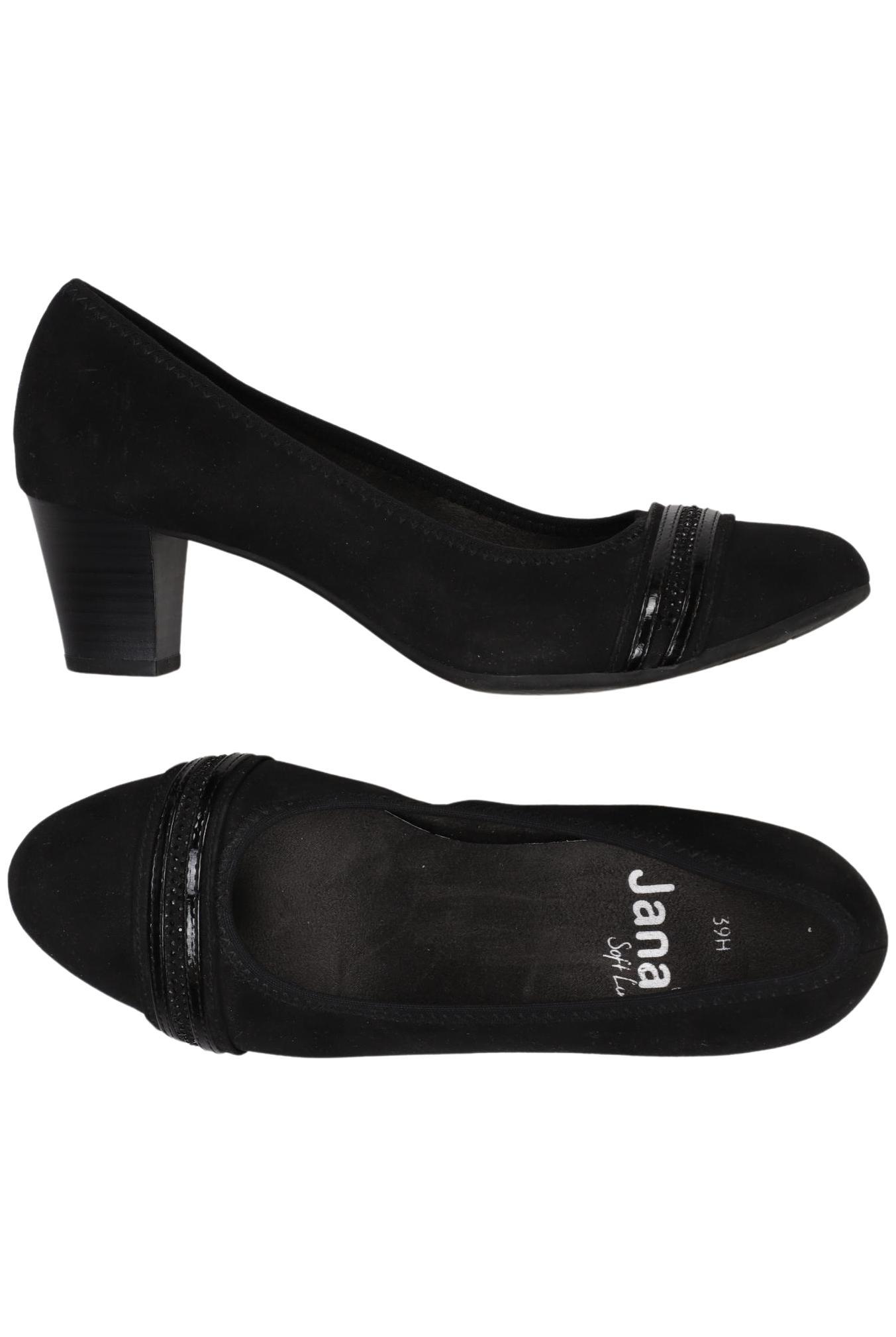 

Jana Damen Pumps, schwarz, Gr. 39