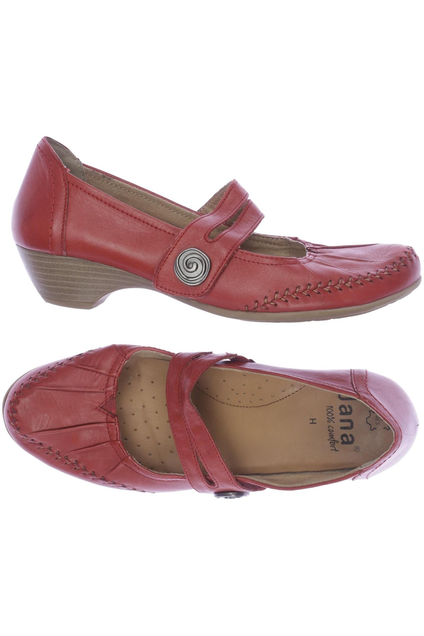 

Jana Damen Pumps, rot, Gr. 40.5