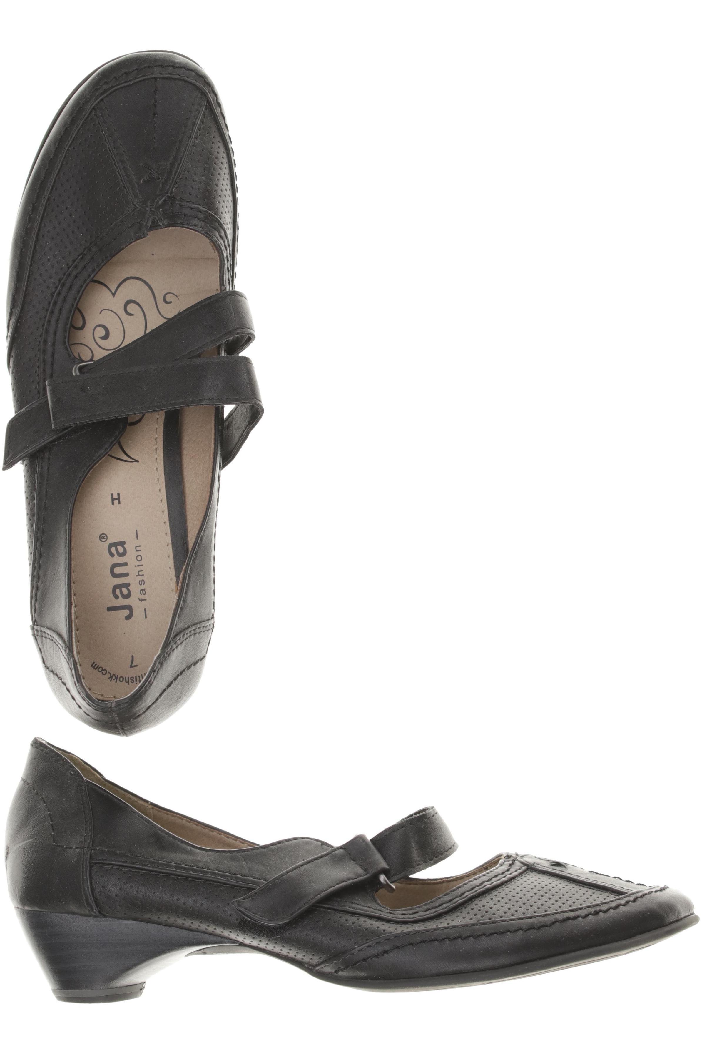 

Jana Damen Pumps, schwarz, Gr. 7