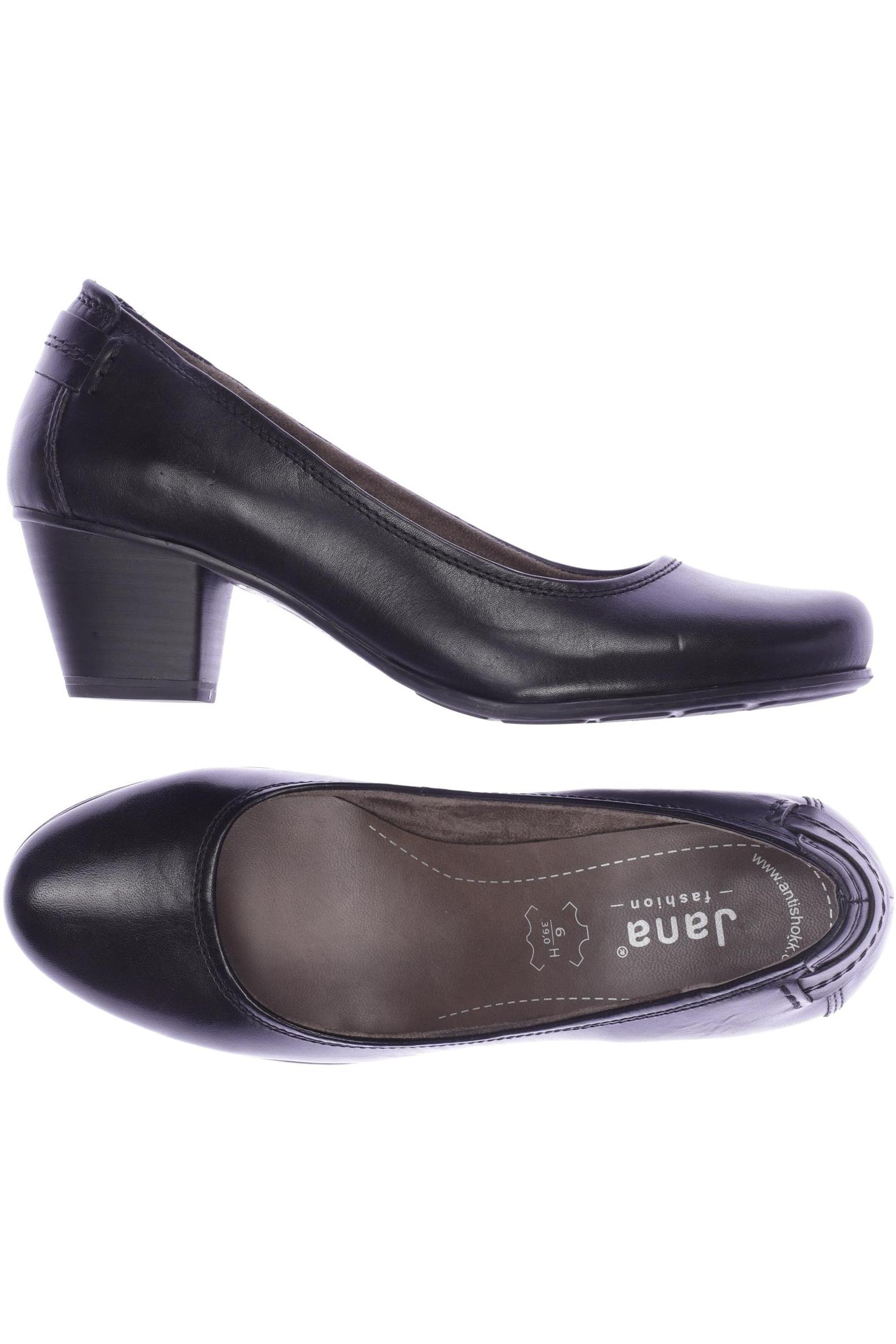 

Jana Damen Pumps, schwarz, Gr. 39