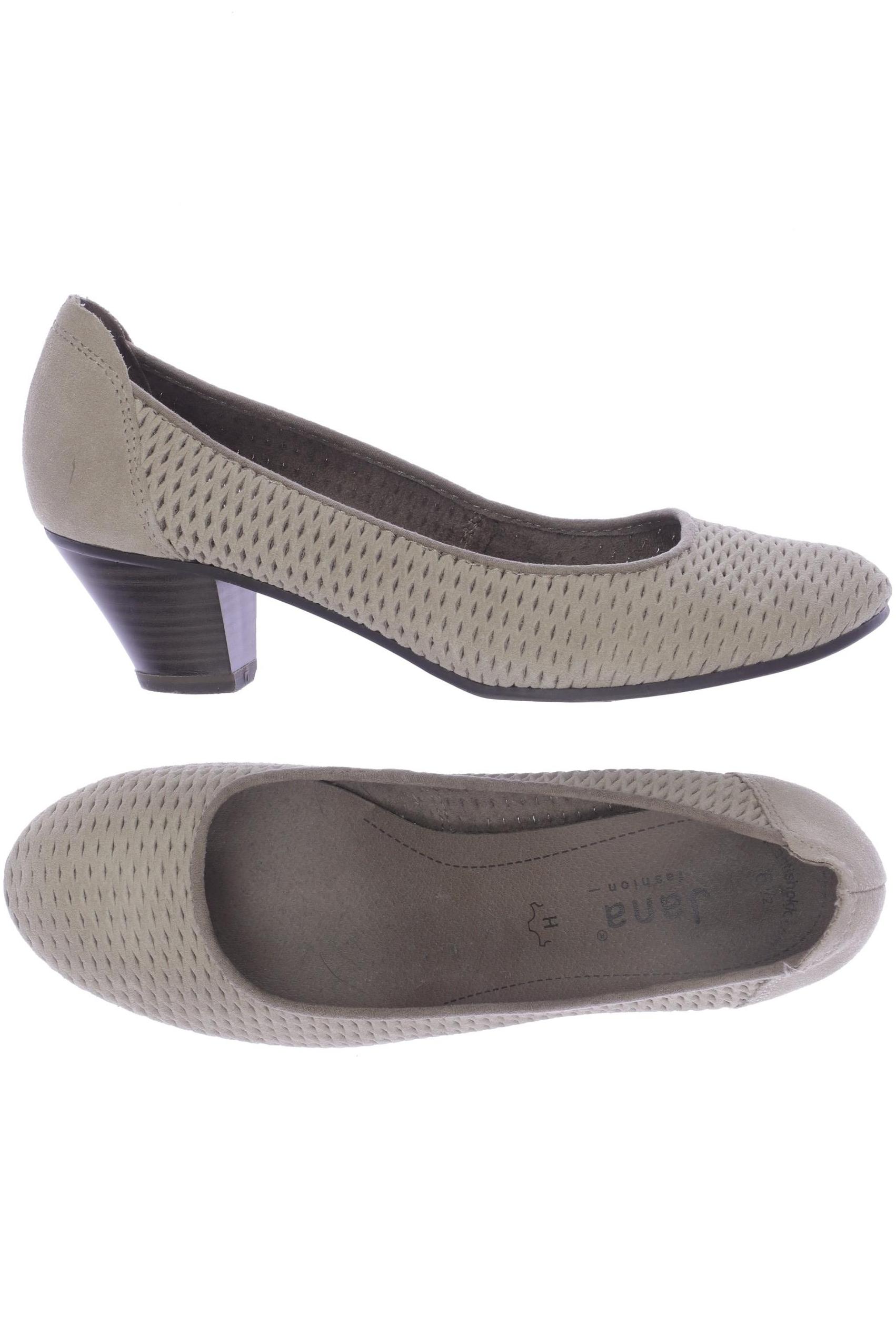 

Jana Damen Pumps, beige, Gr. 6.5