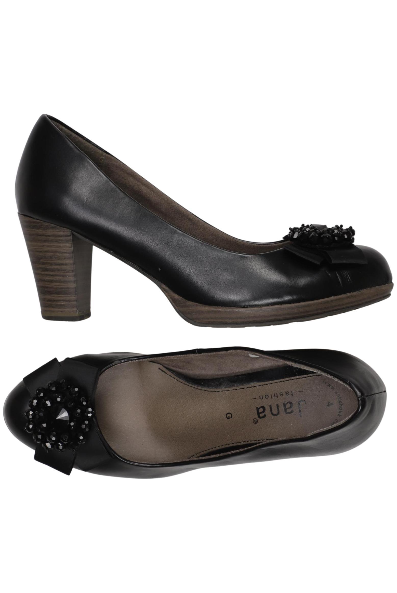 

Jana Damen Pumps, schwarz, Gr. 4