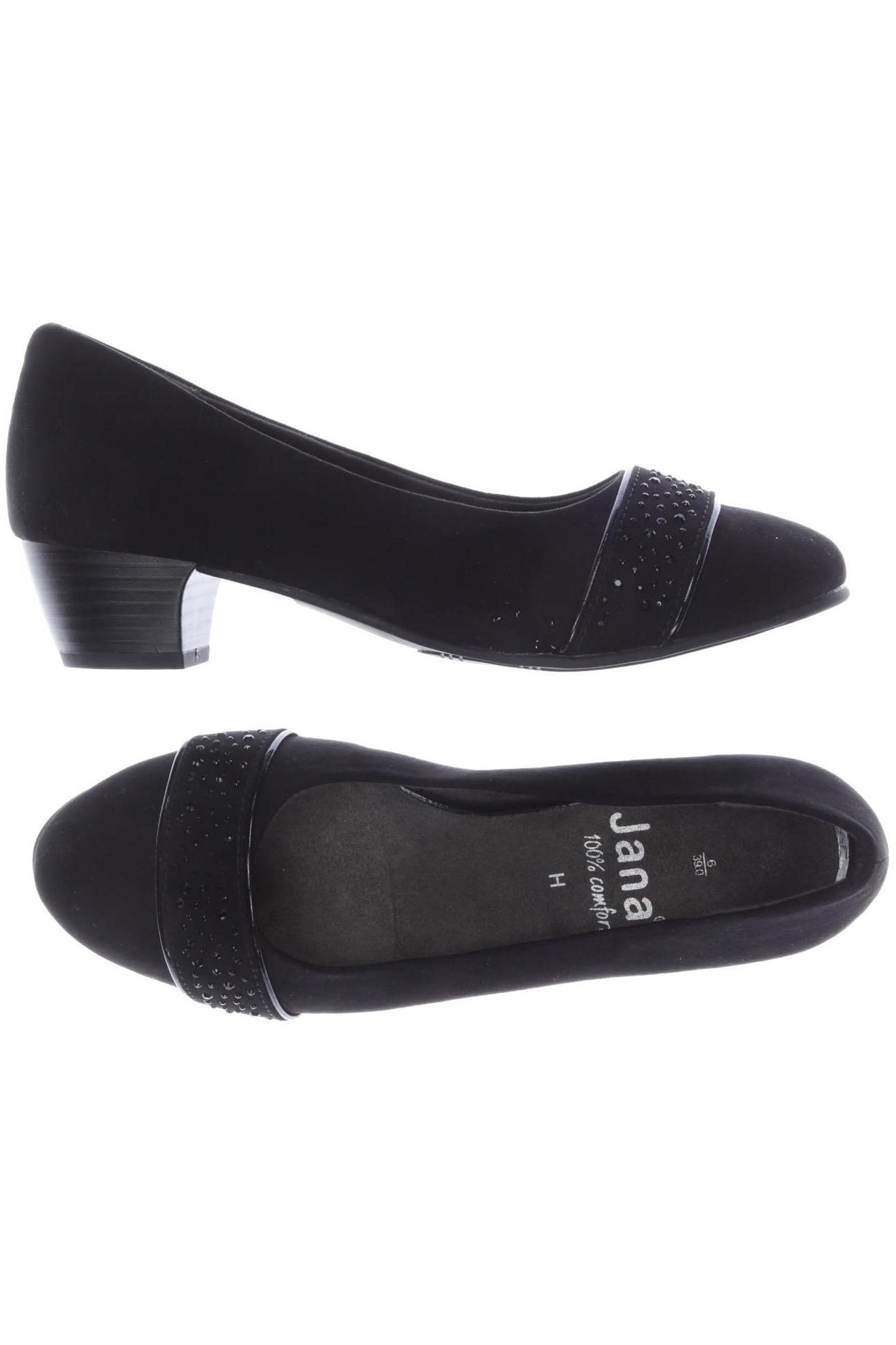 

Jana Damen Pumps, schwarz, Gr. 39