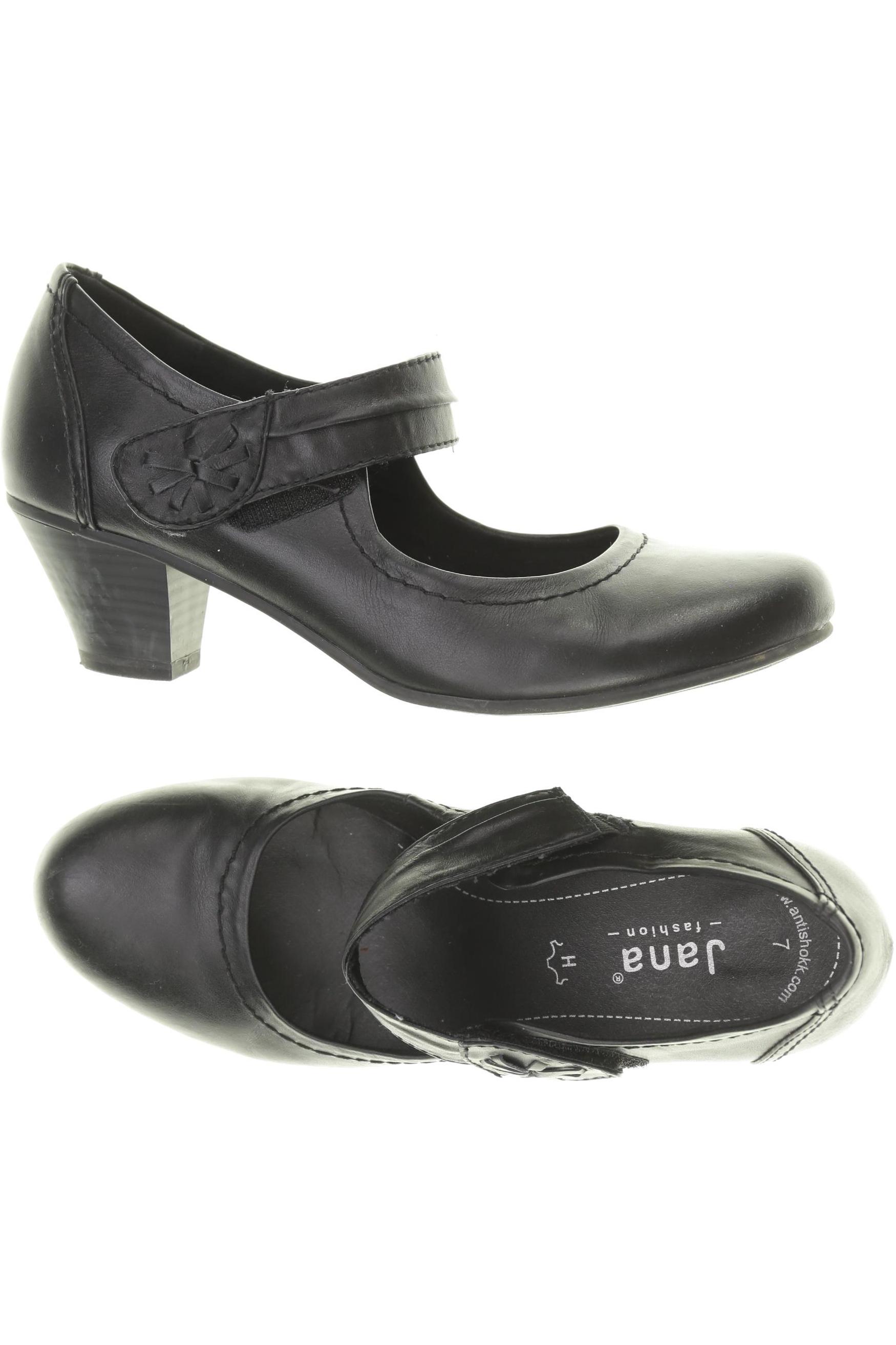 

Jana Damen Pumps, schwarz, Gr. 7