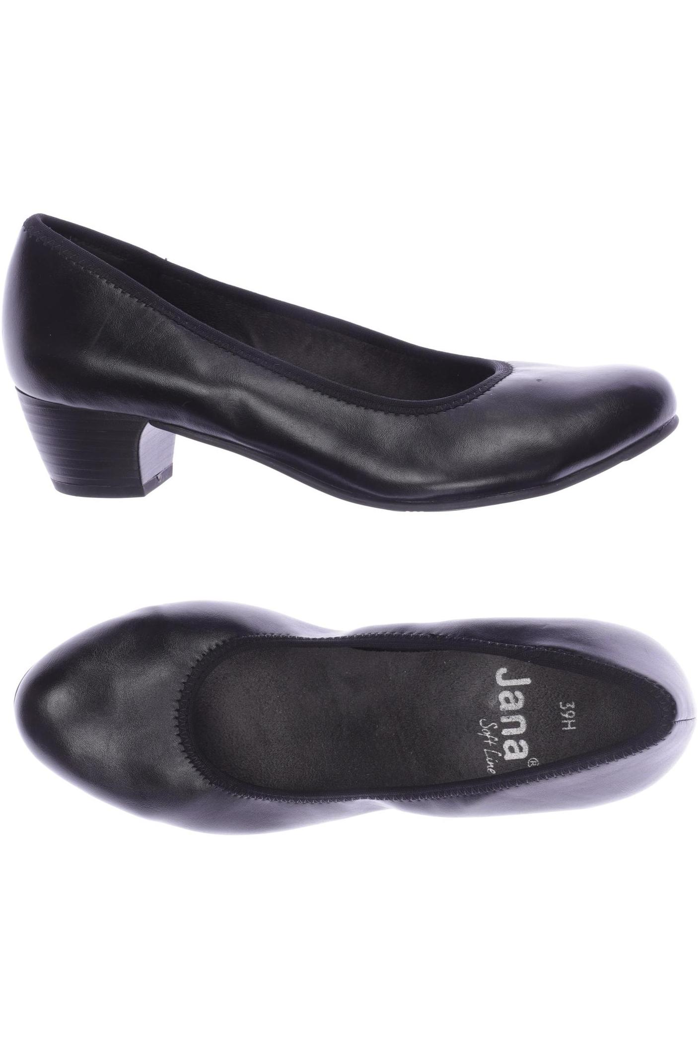 

Jana Damen Pumps, schwarz, Gr. 39