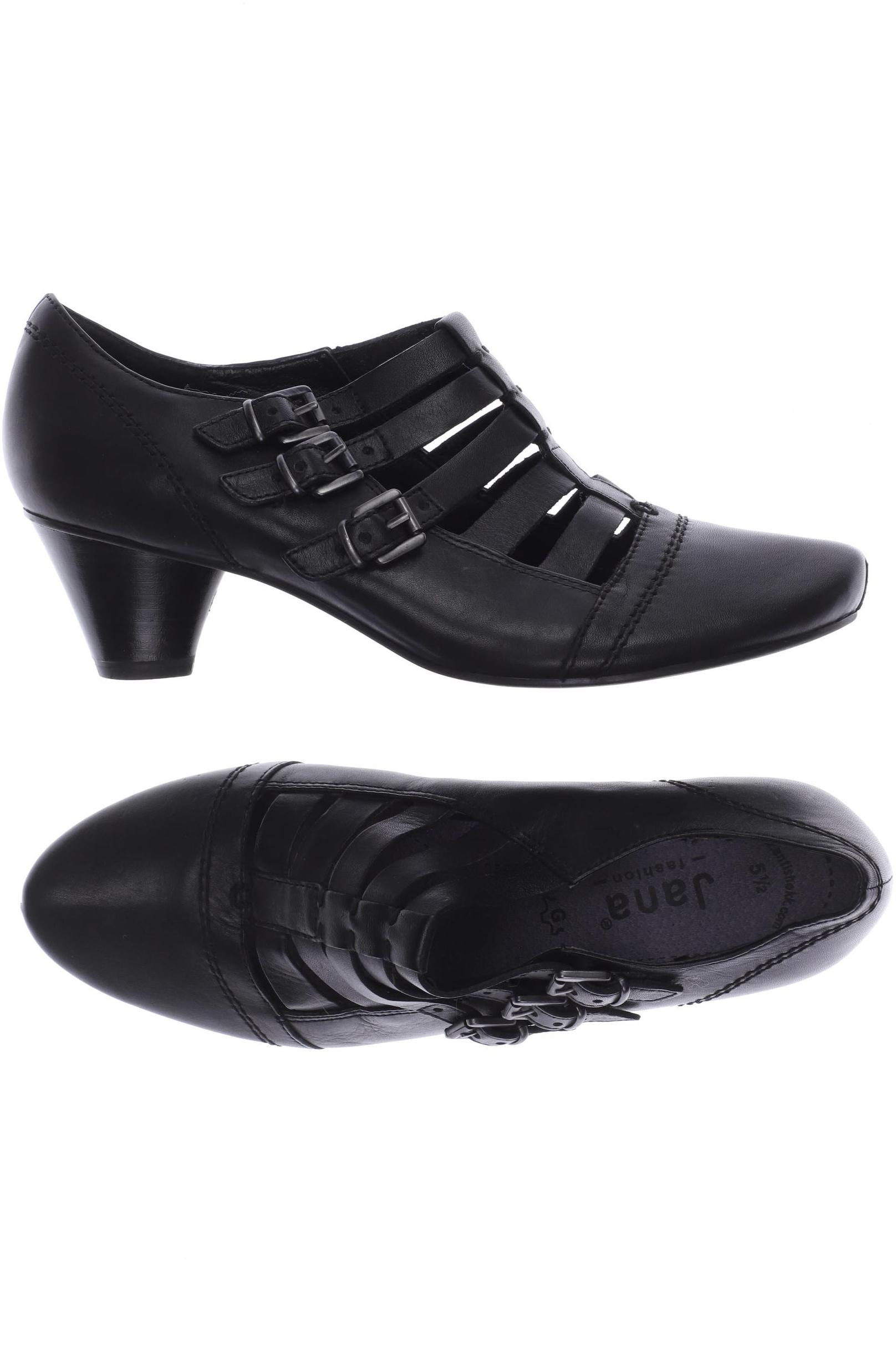 

Jana Damen Pumps, schwarz, Gr. 5.5