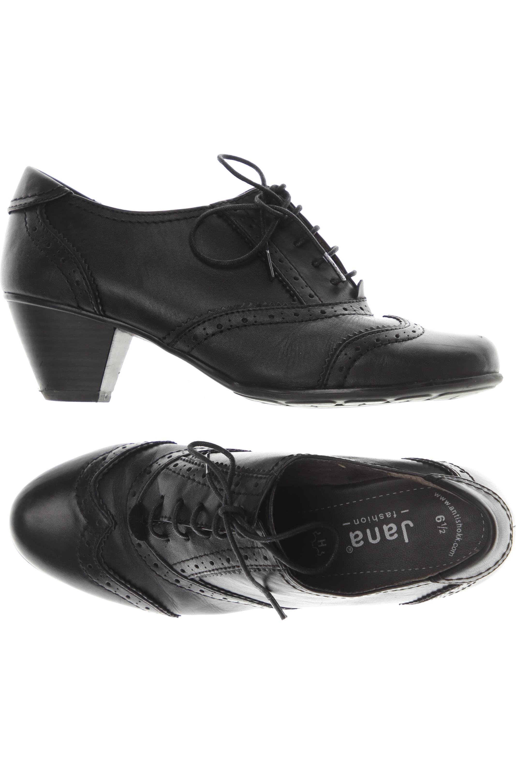 

Jana Damen Pumps, schwarz, Gr. 6.5