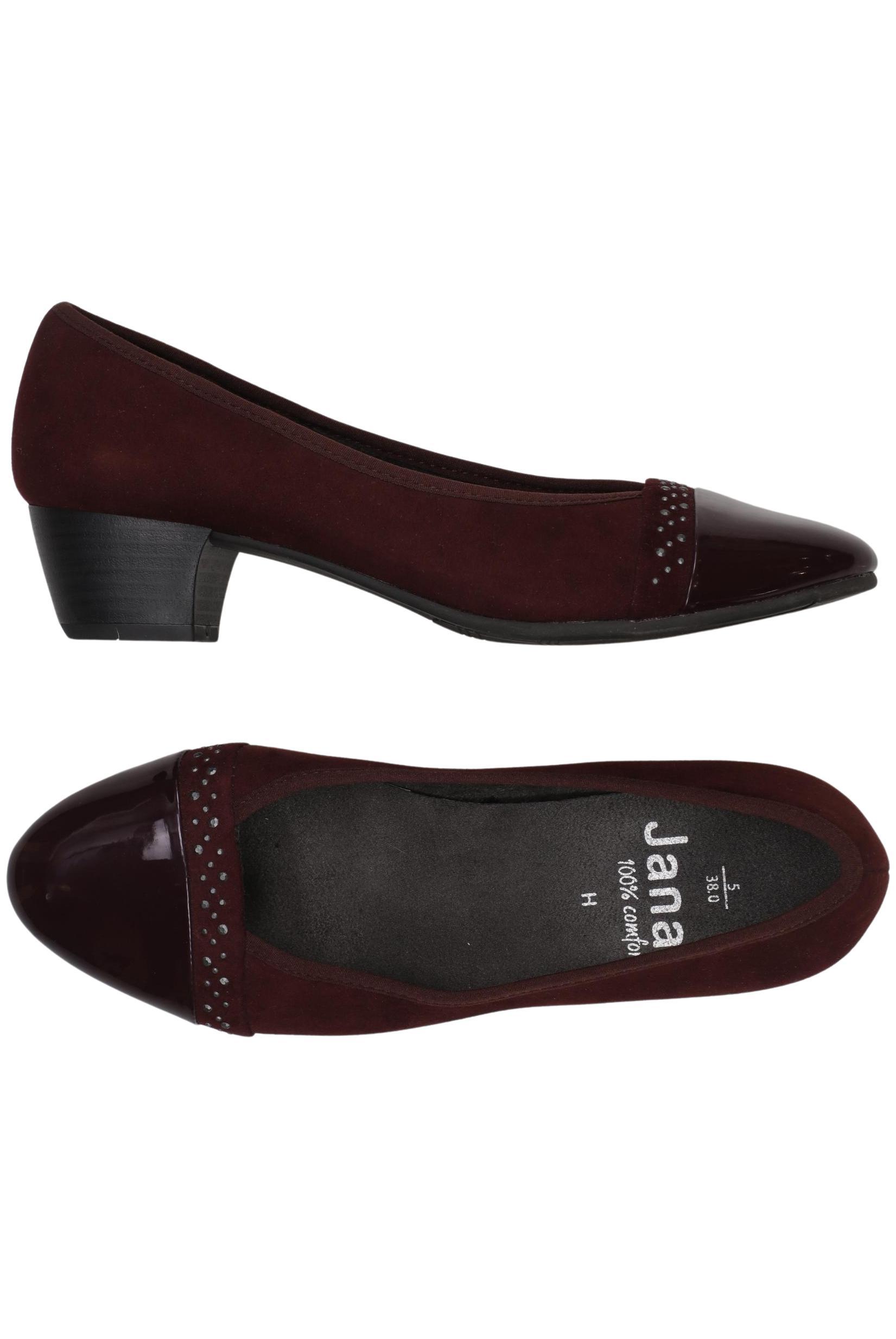 

Jana Damen Pumps, bordeaux, Gr. 38