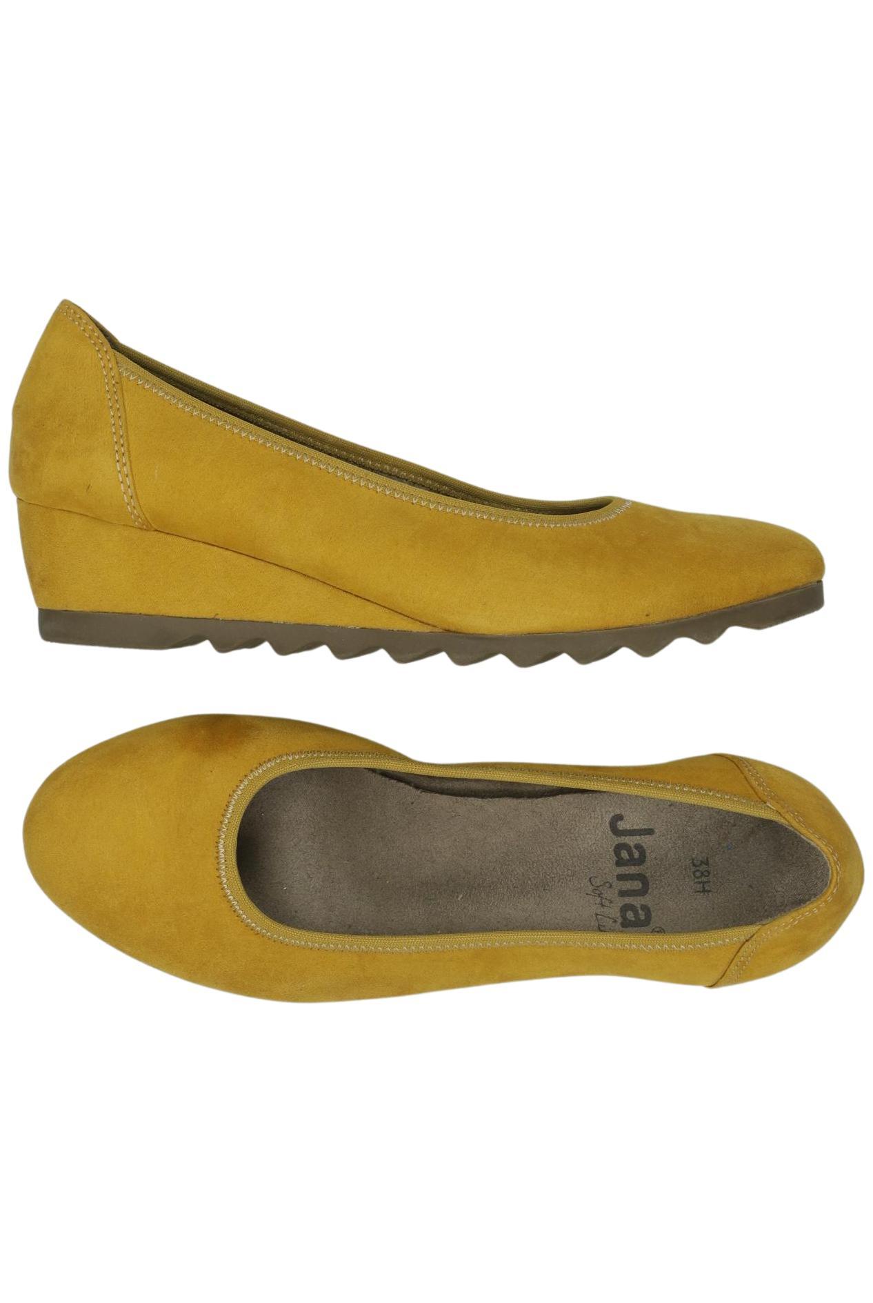 

Jana Damen Pumps, gelb, Gr. 38