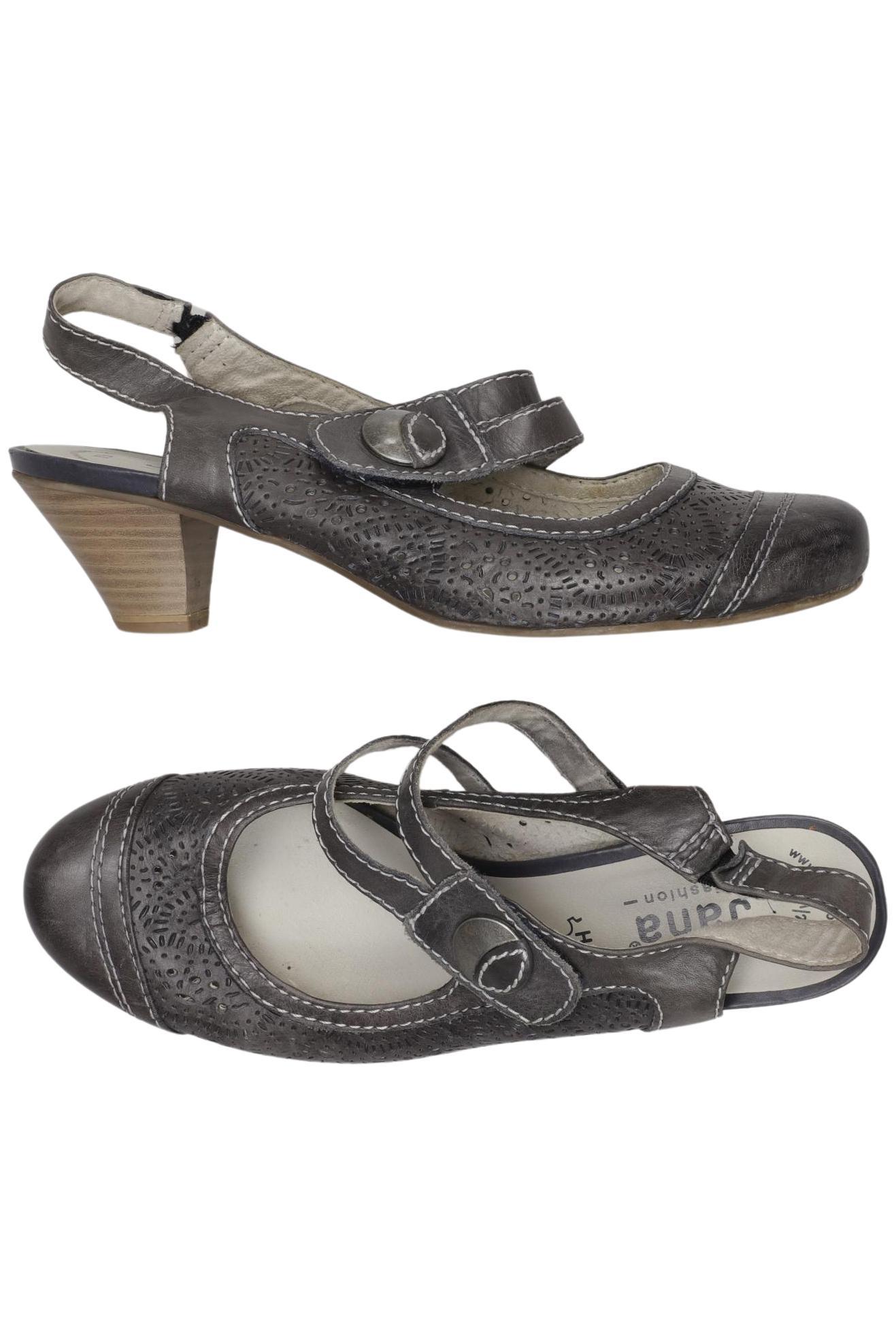 

Jana Damen Pumps, grau, Gr. 5.5