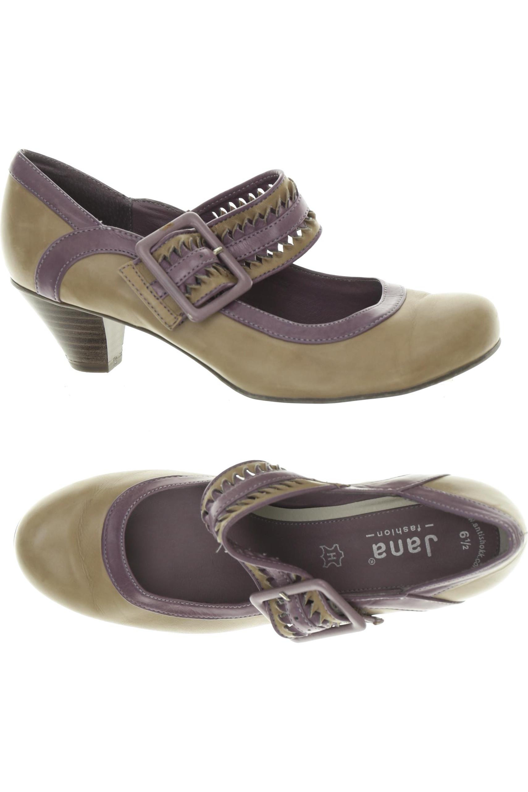 

Jana Damen Pumps, beige, Gr. 6.5