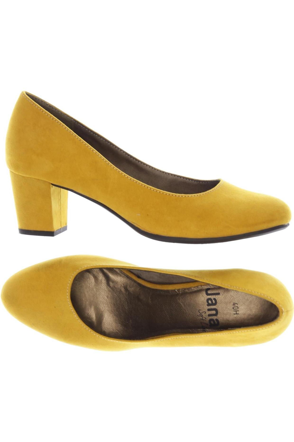 

Jana Damen Pumps, gelb, Gr. 40