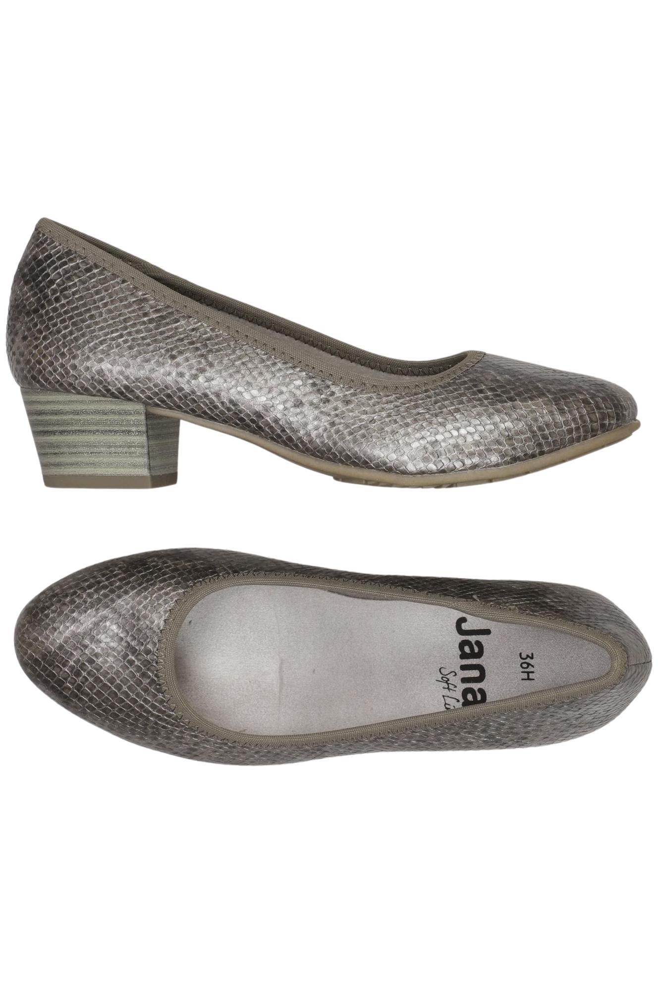 

Jana Damen Pumps, silber, Gr. 36