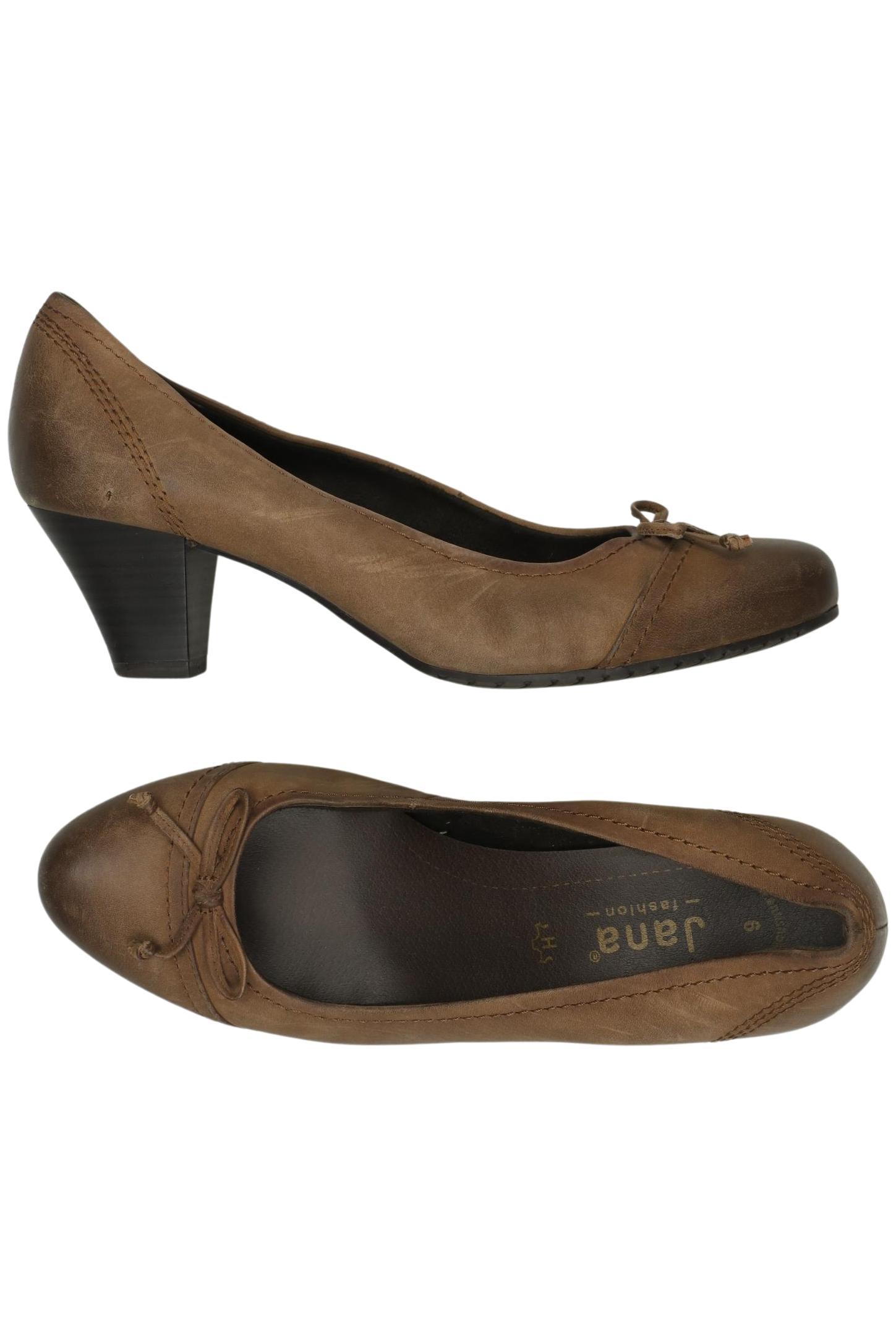 

Jana Damen Pumps, braun, Gr. 39.5