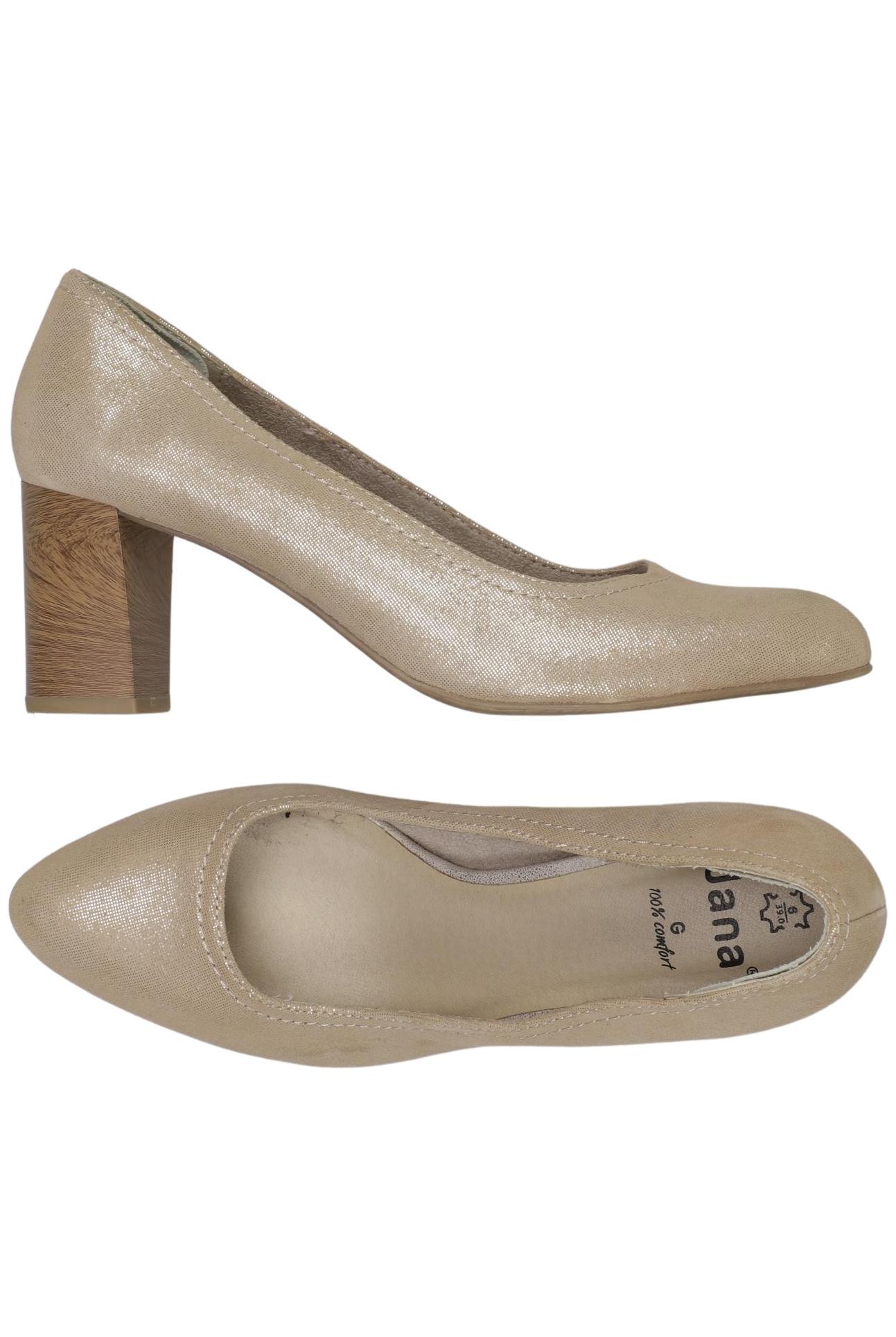 

Jana Damen Pumps, beige, Gr. 39