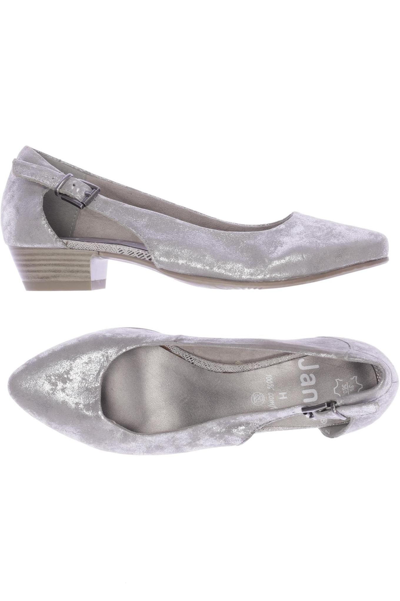 

Jana Damen Pumps, silber, Gr. 36