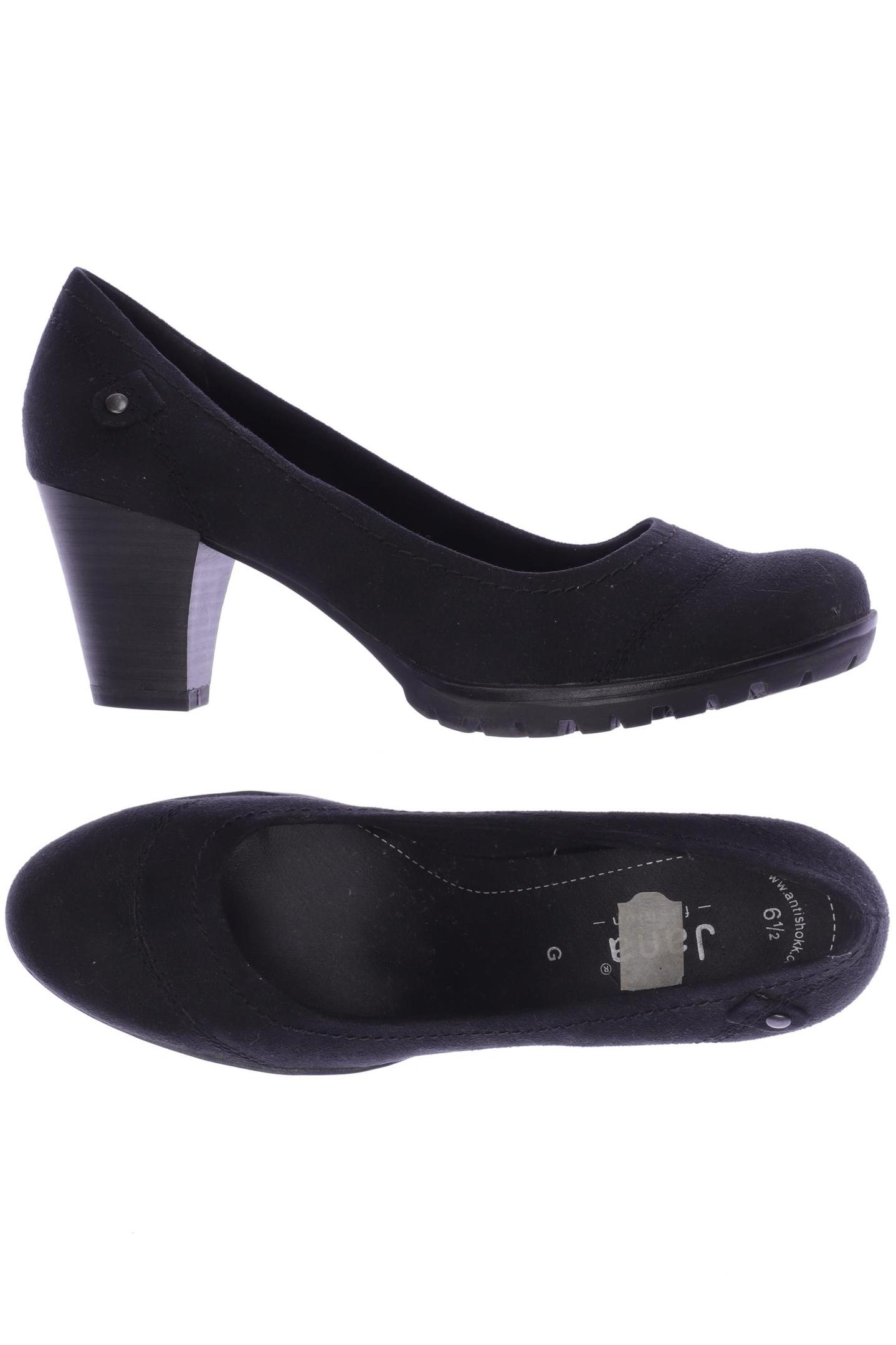 

Jana Damen Pumps, schwarz, Gr. 6.5