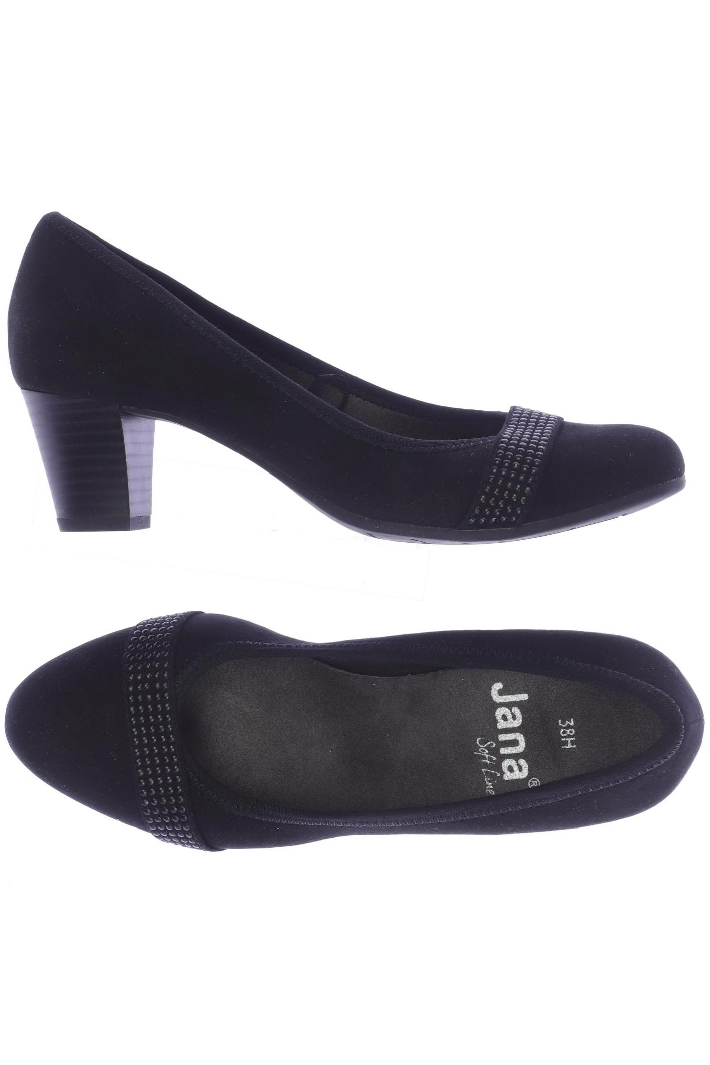 

Jana Damen Pumps, schwarz, Gr. 38