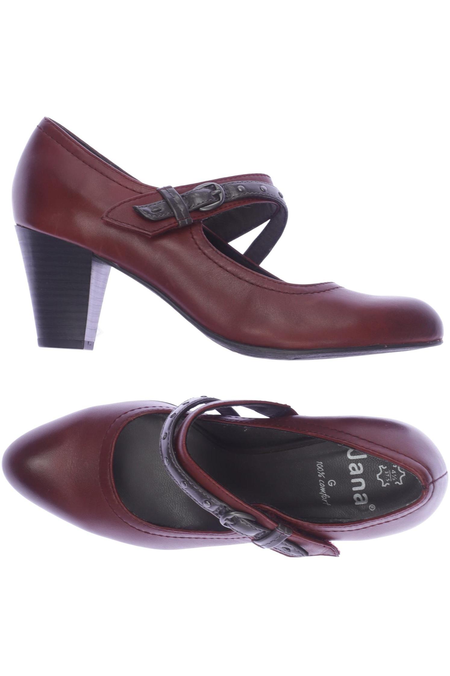 

Jana Damen Pumps, bordeaux, Gr. 37.5
