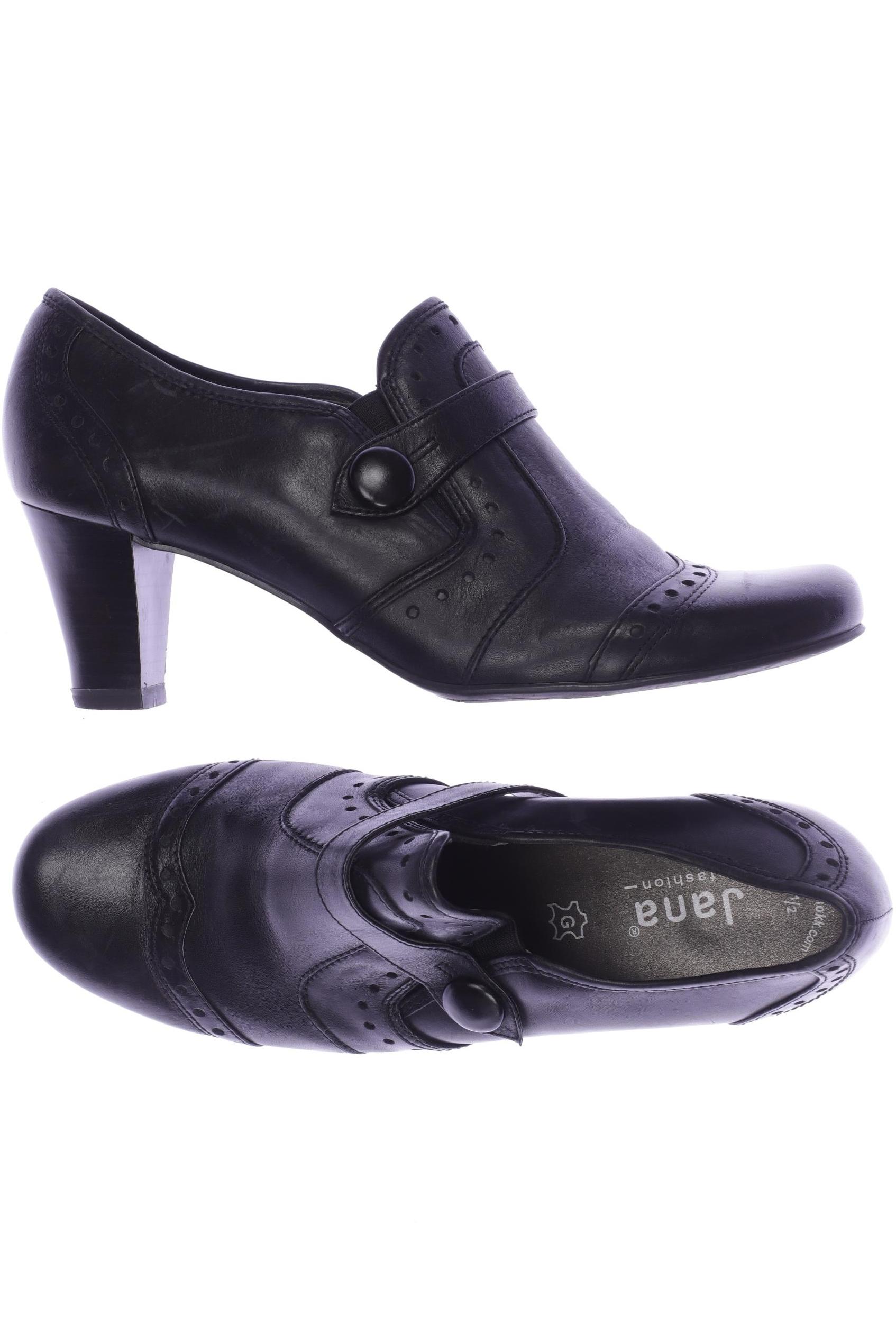 

Jana Damen Pumps, schwarz, Gr. 7.5