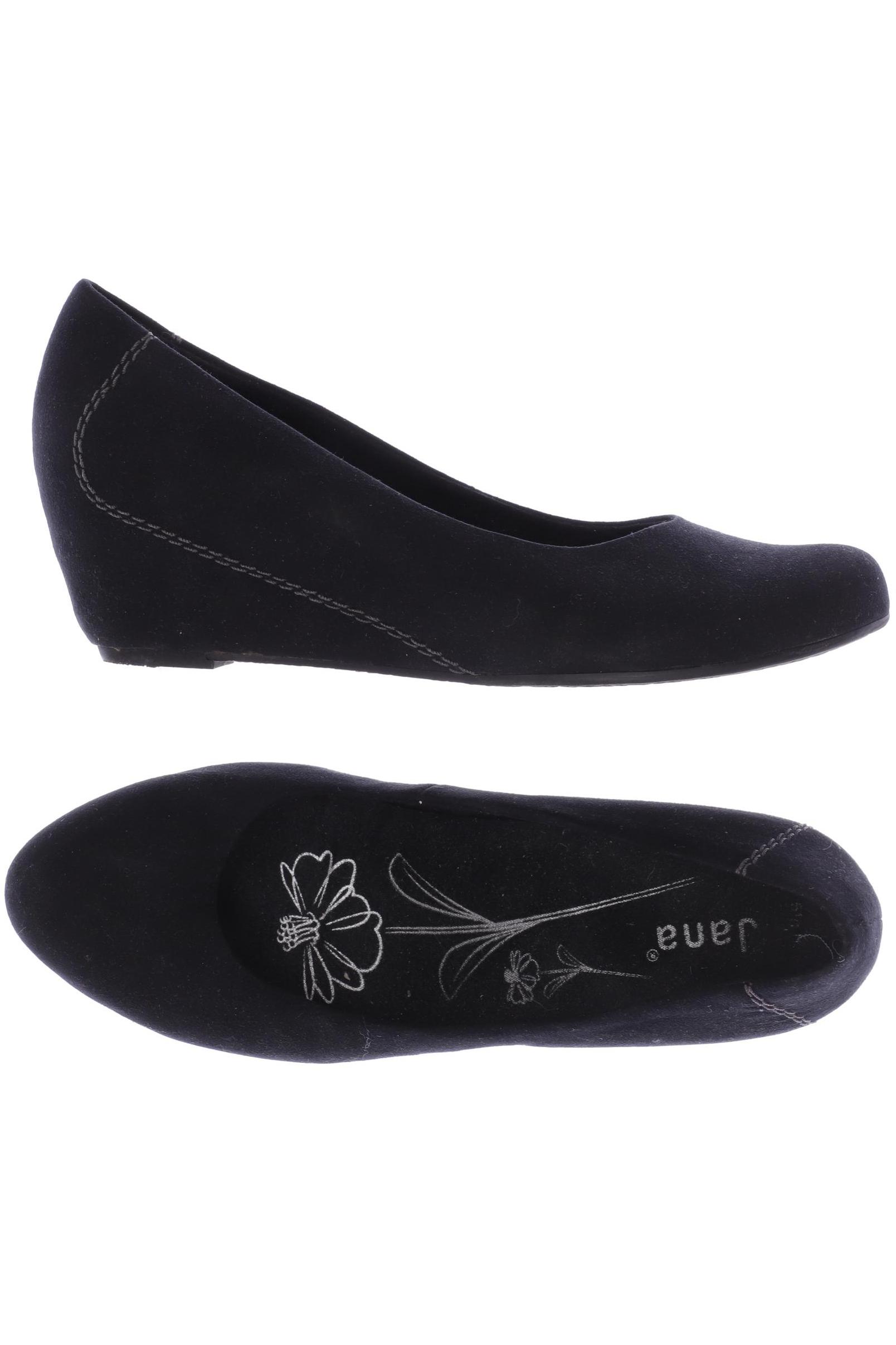 

Jana Damen Pumps, schwarz, Gr. 38.5