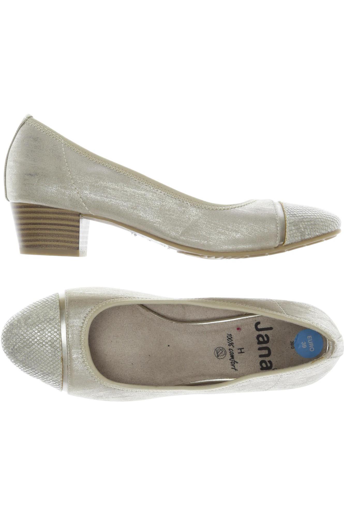

Jana Damen Pumps, beige, Gr. 39